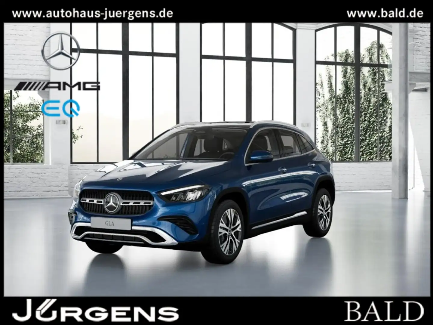 Mercedes-Benz GLA 250 e Progressive/Pano/Totw/LED/Kamera/Keyl Blau - 1