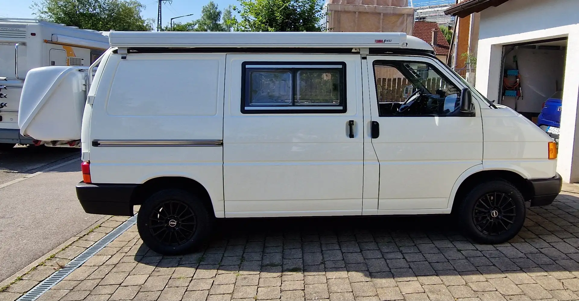 Volkswagen T4 Transporter -REIMOCamper m 2Hecktüren /Oldtimer Blanc - 2