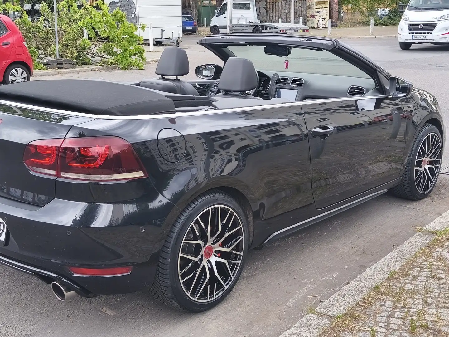 Volkswagen Golf Cabriolet Golf 6 Cabrio GTI Top in schwarz - 1