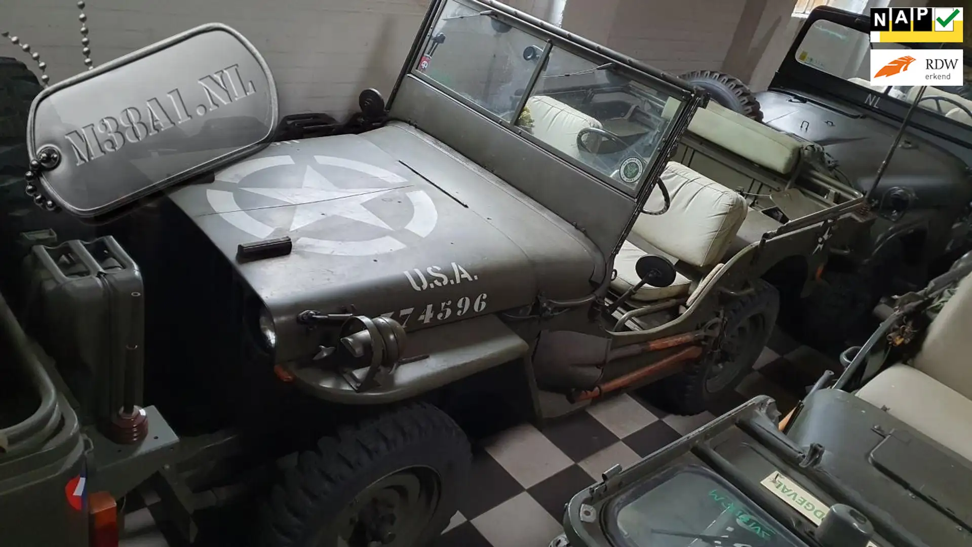 Jeep Willys MB 1942 - Hotchkiss M201 Verde - 1