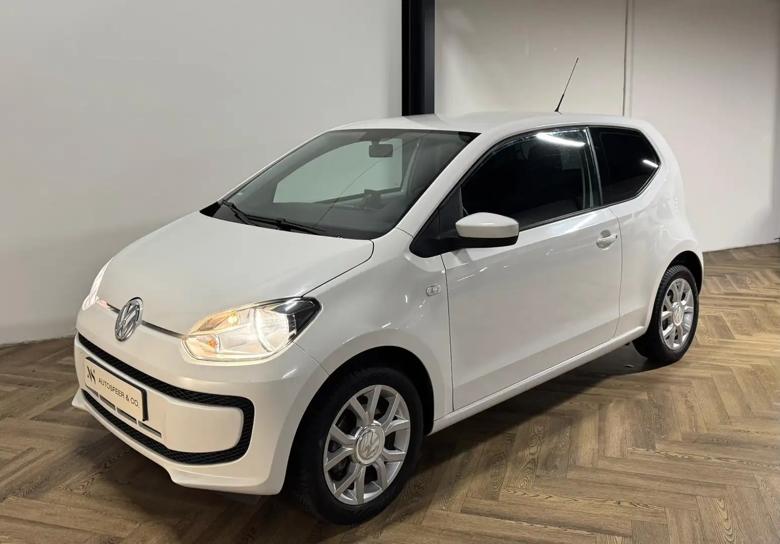 Volkswagen up! 1.0 high up! AIRCO ELEKTR. RAMEN Blanc - 2