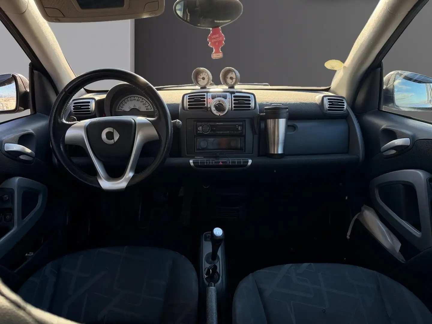 smart forTwo Smart Cabrio 1.0 84ch Passion Noir - 2