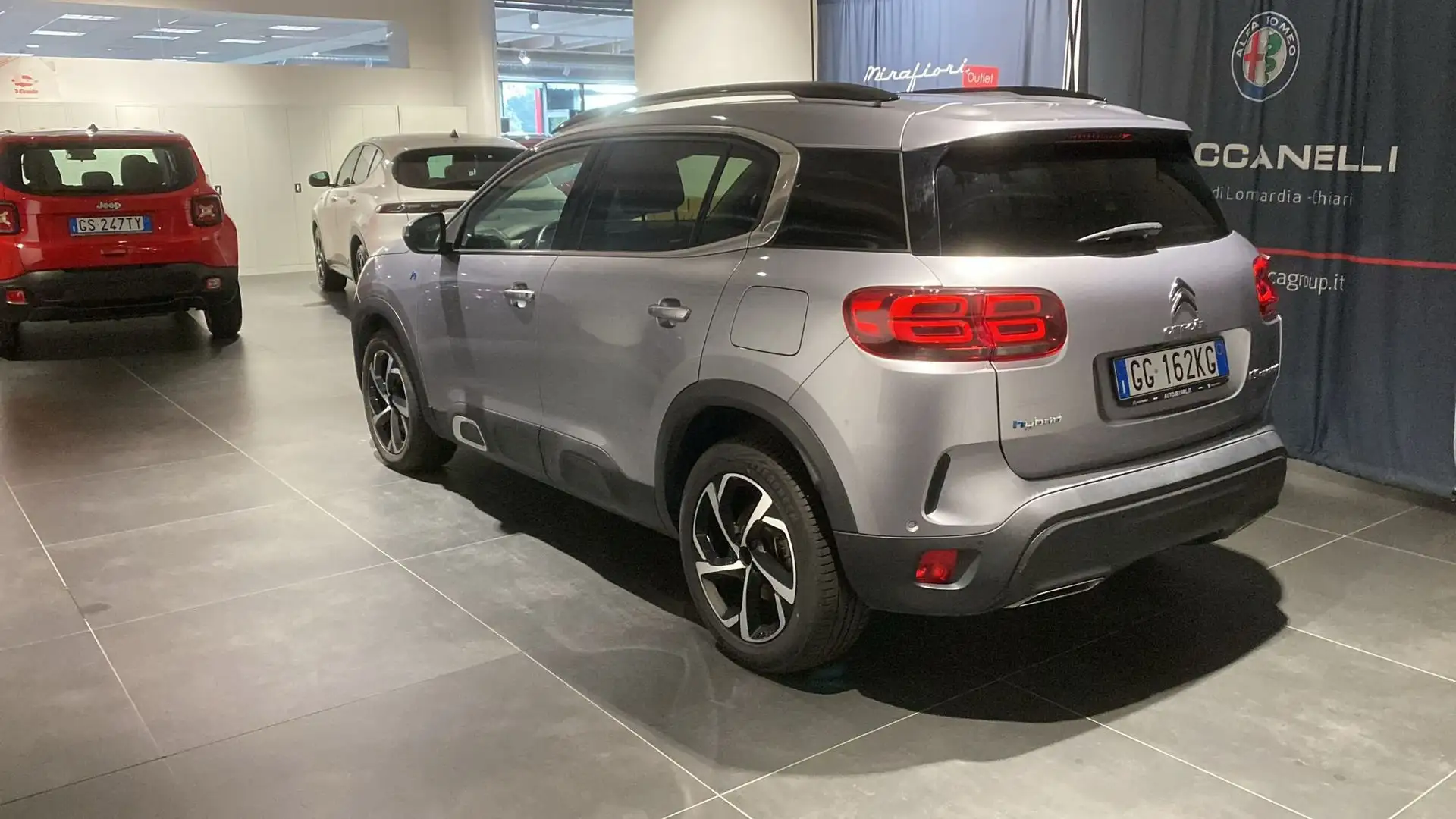 Citroen C5 Aircross C5 Aircross Hybrid 225 e-EAT8 Feel Gris - 2