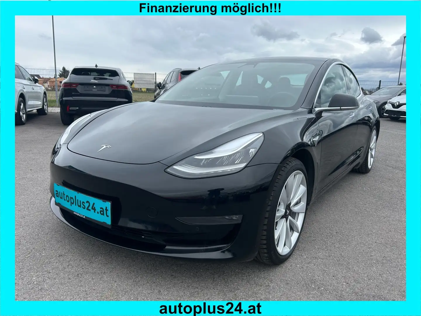 Tesla Model 3 Long Range AWD 75kWh Schwarz - 1
