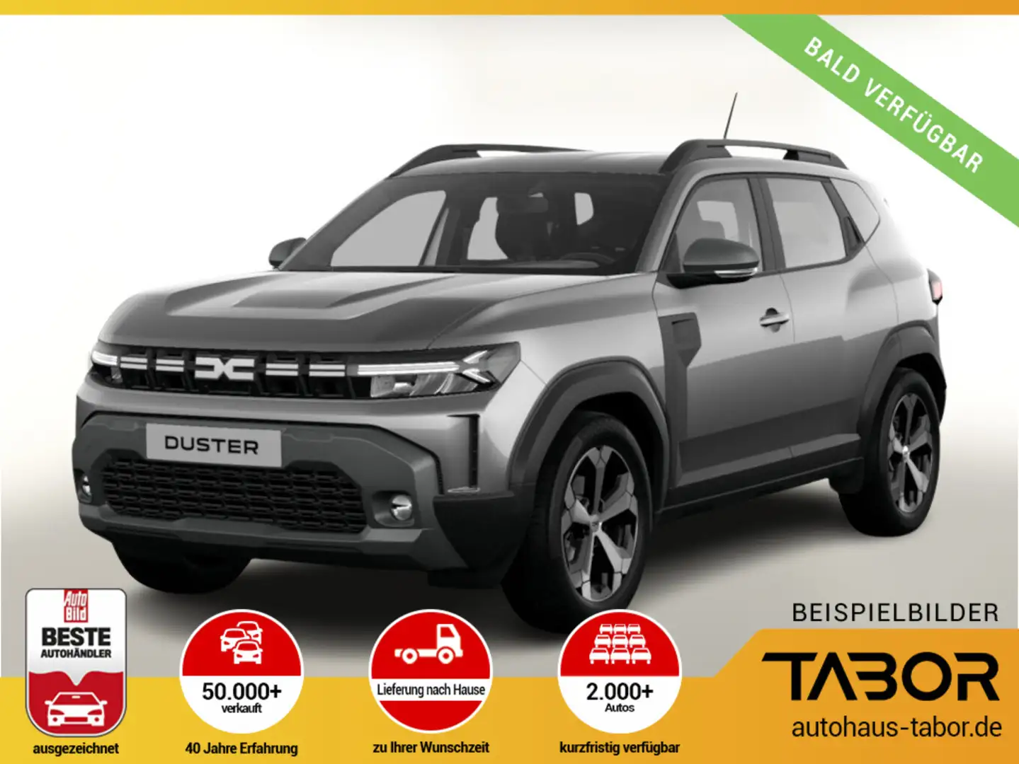 Dacia Duster Journey ECO-G 100 Kam PDC vo/hi SHZ PDC Grau - 1
