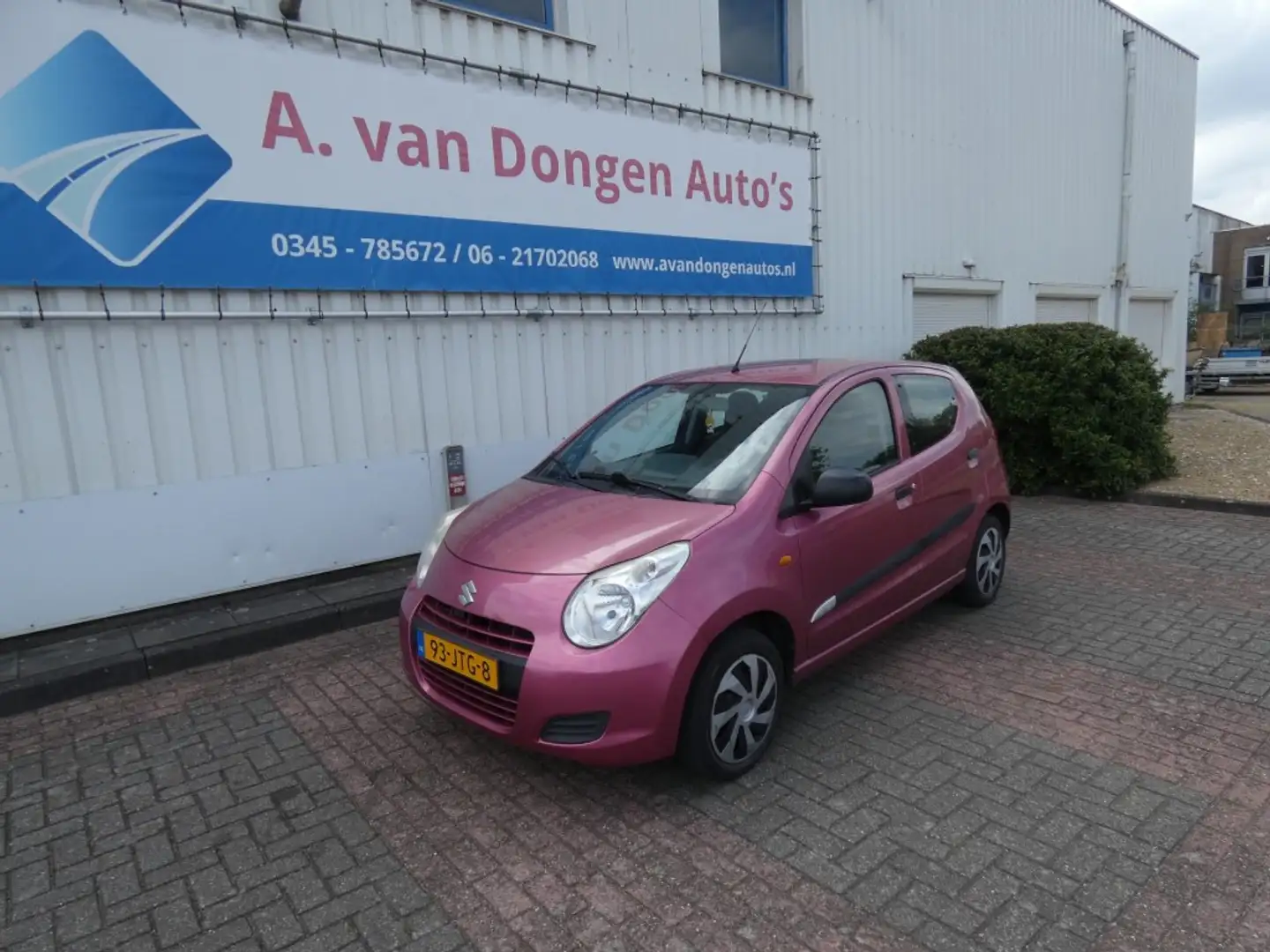 Suzuki Alto 1.0 COMFORT EASSS,Airco,Stuurbekr,5Drs Paars - 1