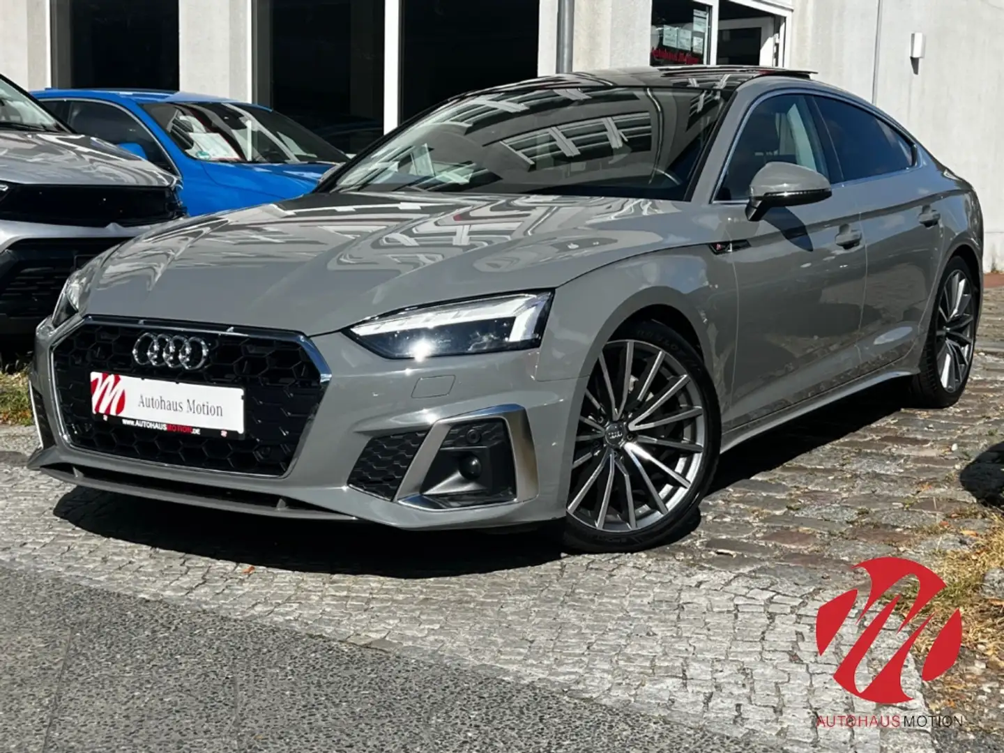 Audi A5 Sportback 40 TDI S line 2.0 Matrix Pano Kamera Nav Grau - 2