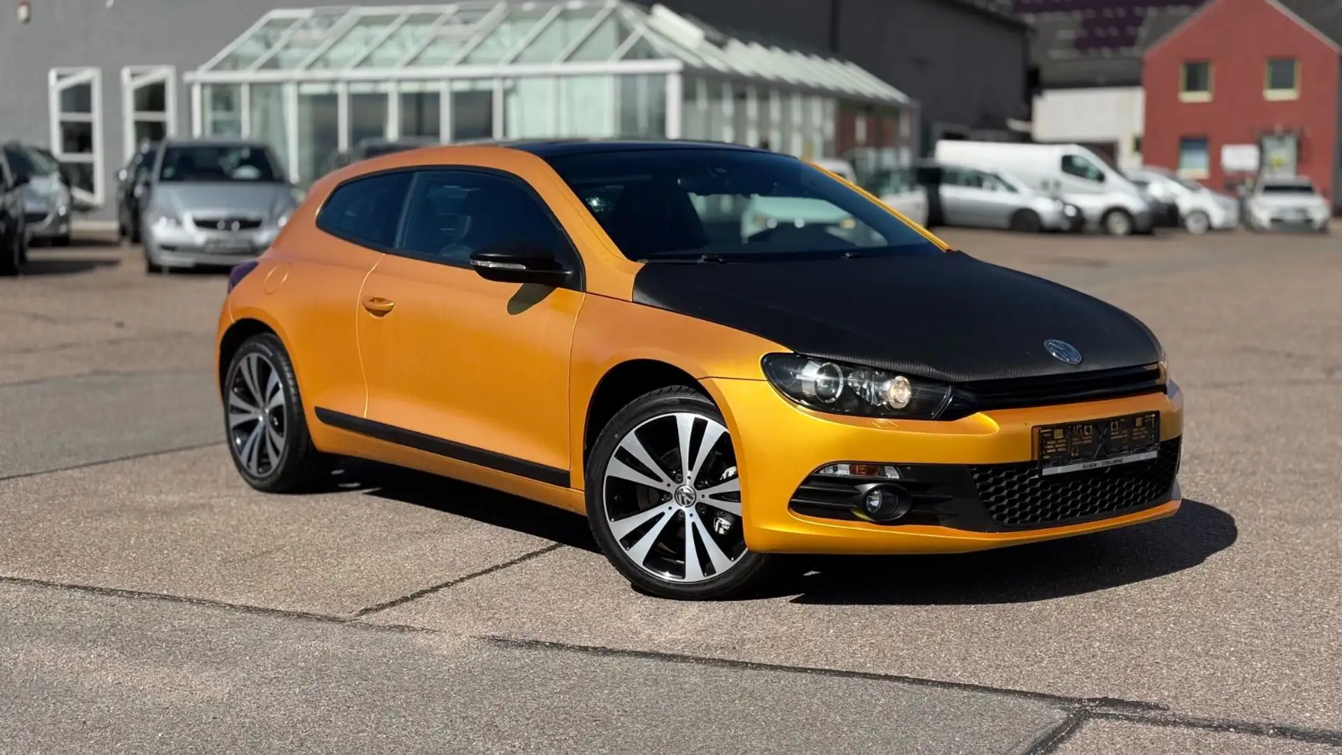Volkswagen Scirocco 1.4 TSI *EINZELSTÜCK*PANO*PDC*FOLIE* Gold - 2