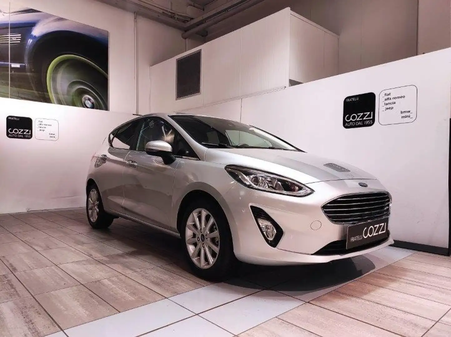 Ford Fiesta 7ª serie - Fiesta 1.5 EcoBlue 5 porte Titanium Argento - 1