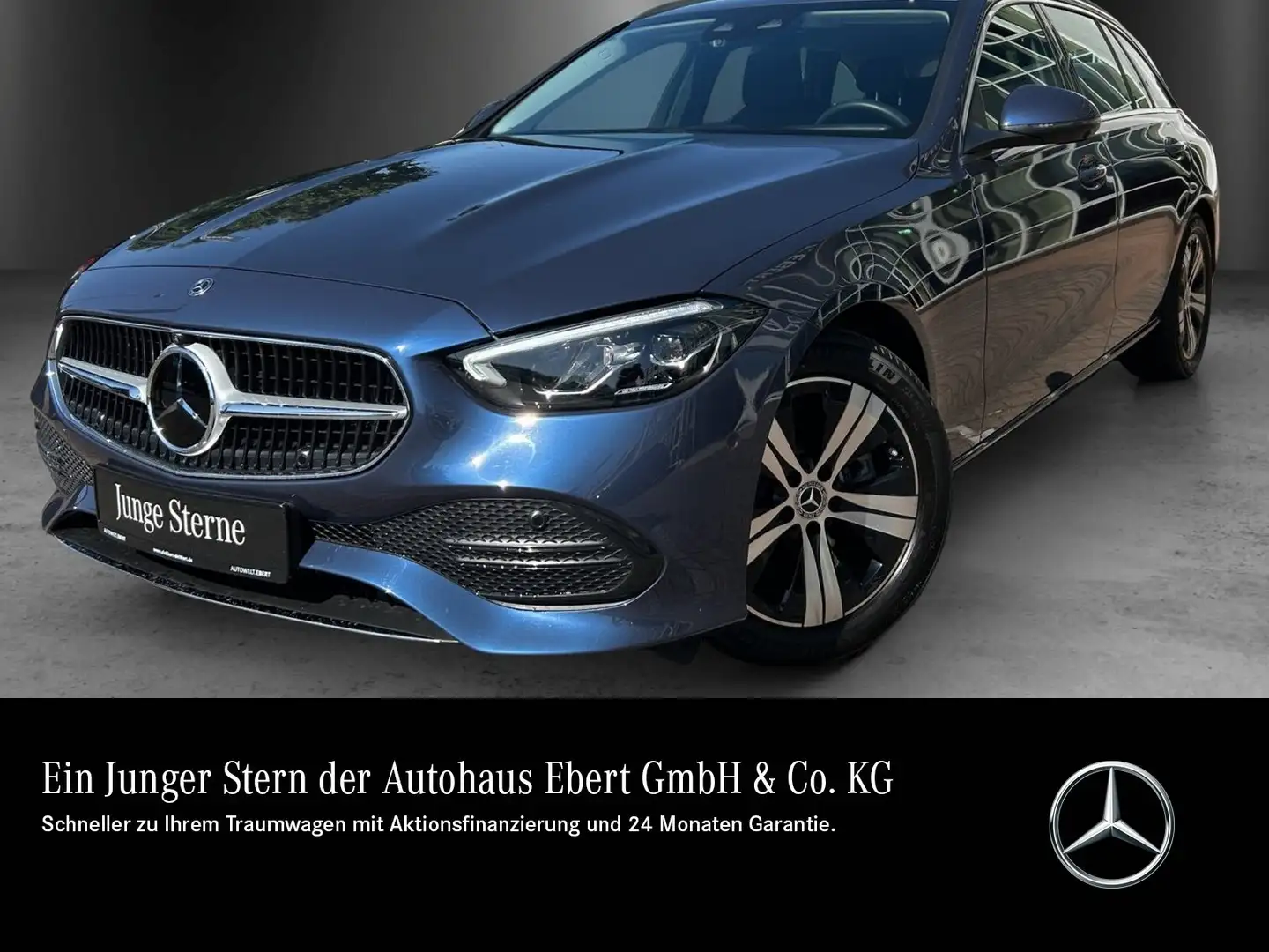 Mercedes-Benz C 180 C180T Avantgarde Adavanced DISTRO MemoryPark AHK Blau - 1
