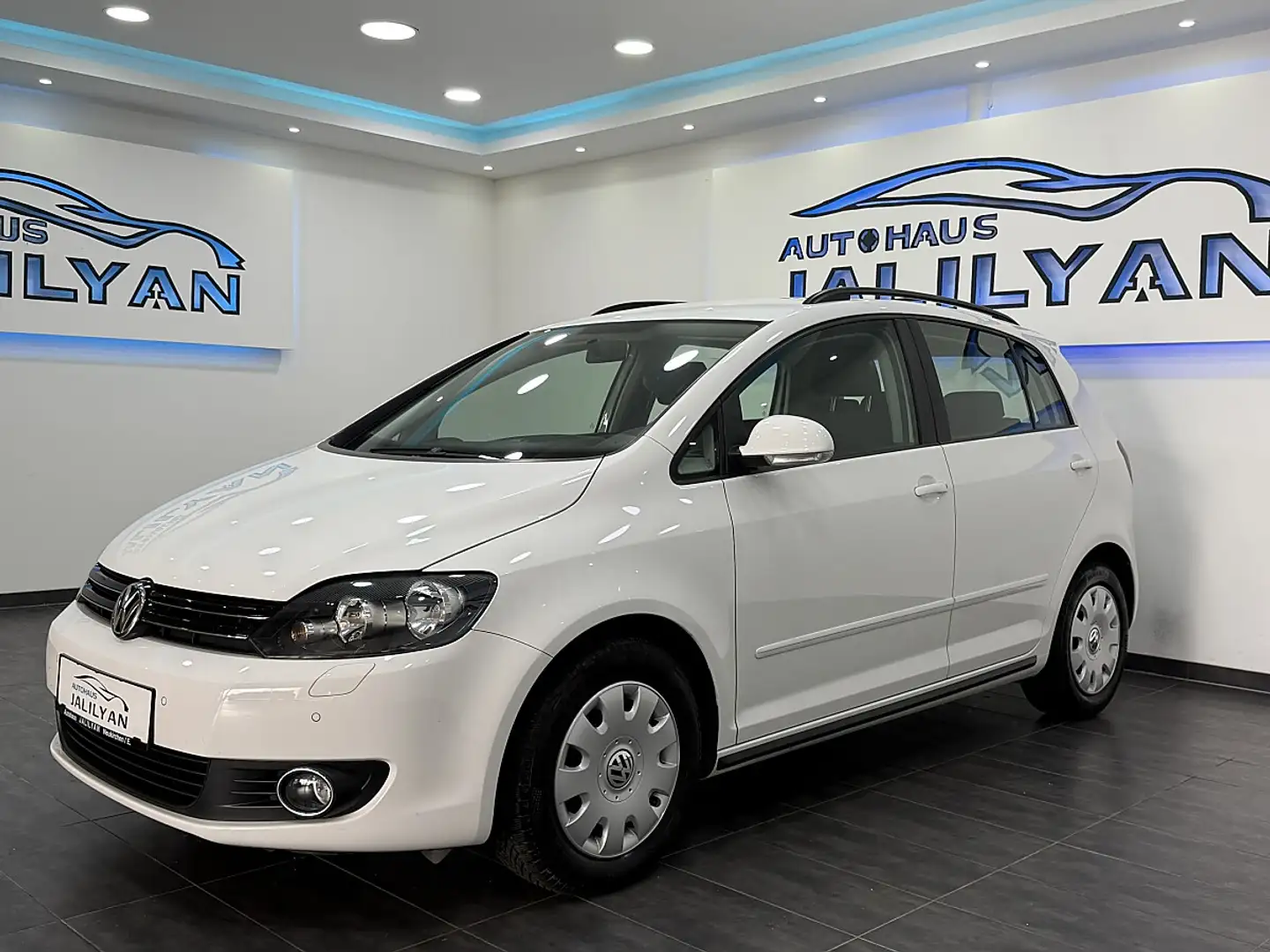 Volkswagen Golf Plus Rabbit 2012 BMT 1,6 TDI ERSTBESITZ, WENIG KM Weiß - 2