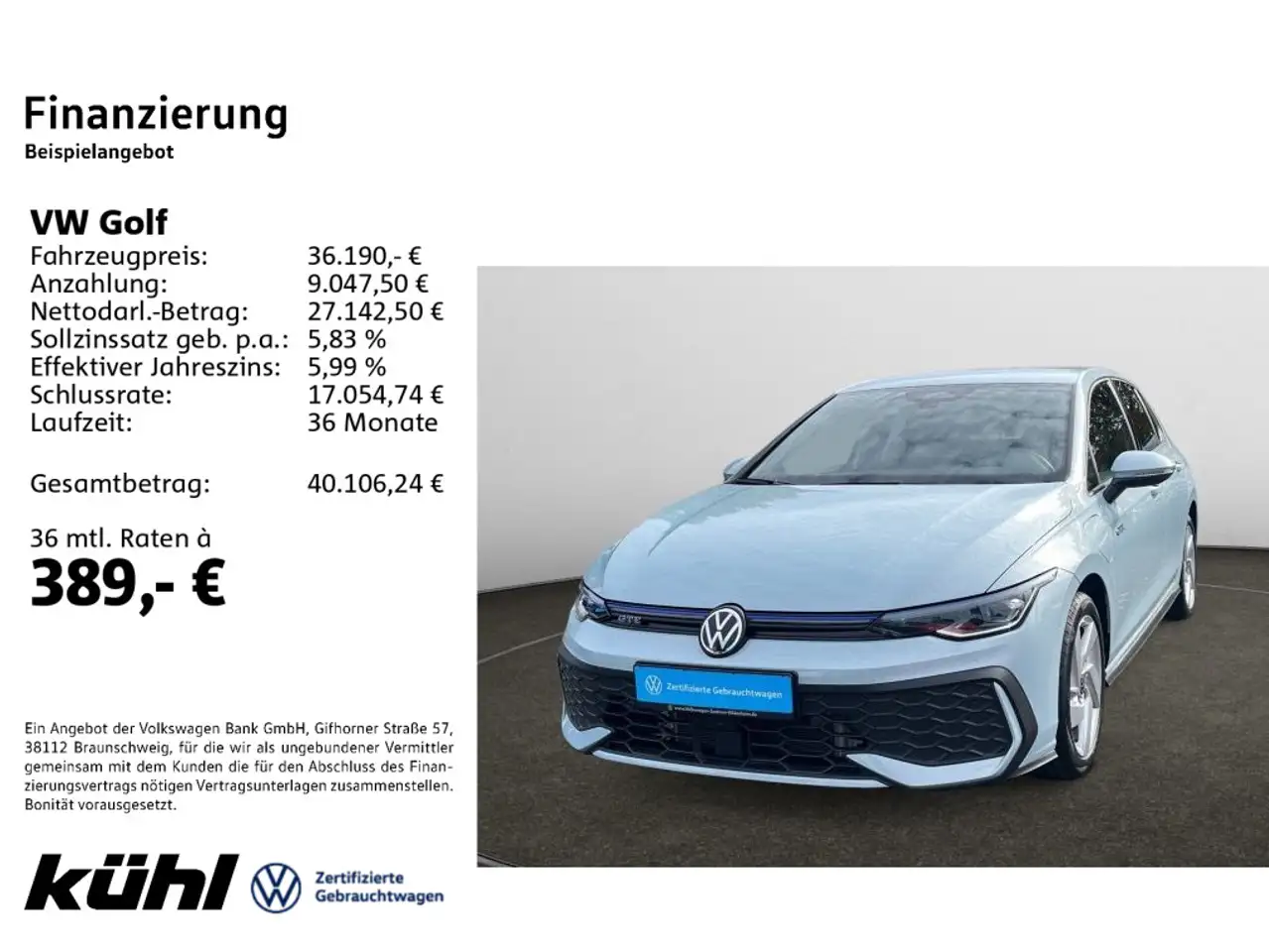 Volkswagen Golf GTE