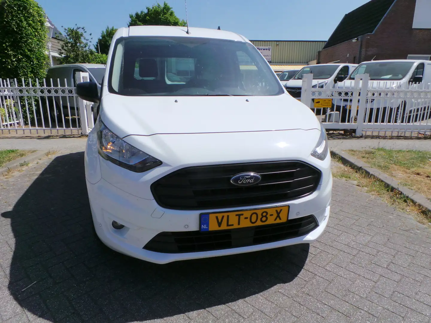 Ford Transit Connect 1.0 Ecoboost BENZINE L1 Trend Airco,Schuifdeur,Pdc Wit - 2