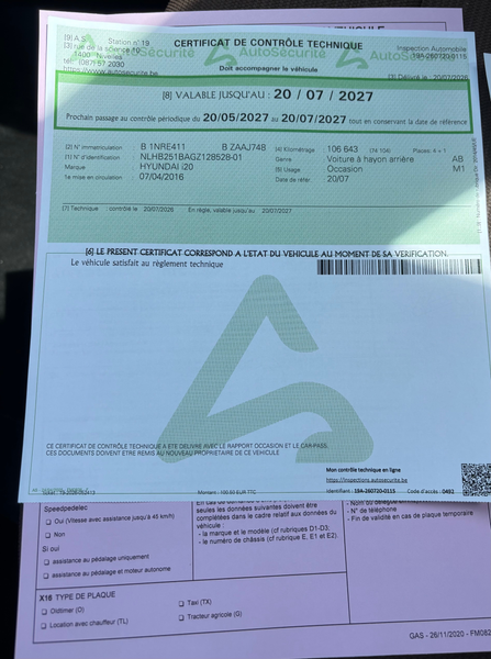 Hyundai i20 i20 1.2i prête à immatriculer ! — photo 15