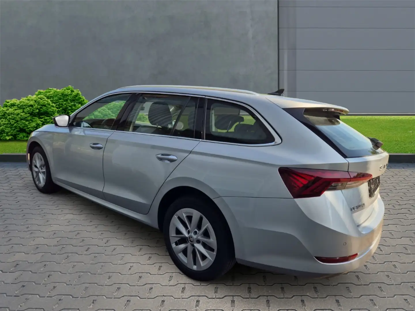 Skoda Octavia Combi Style 2.0 TDI+Alufelgen+Navi+elektr.Sitze+LE Silber - 2