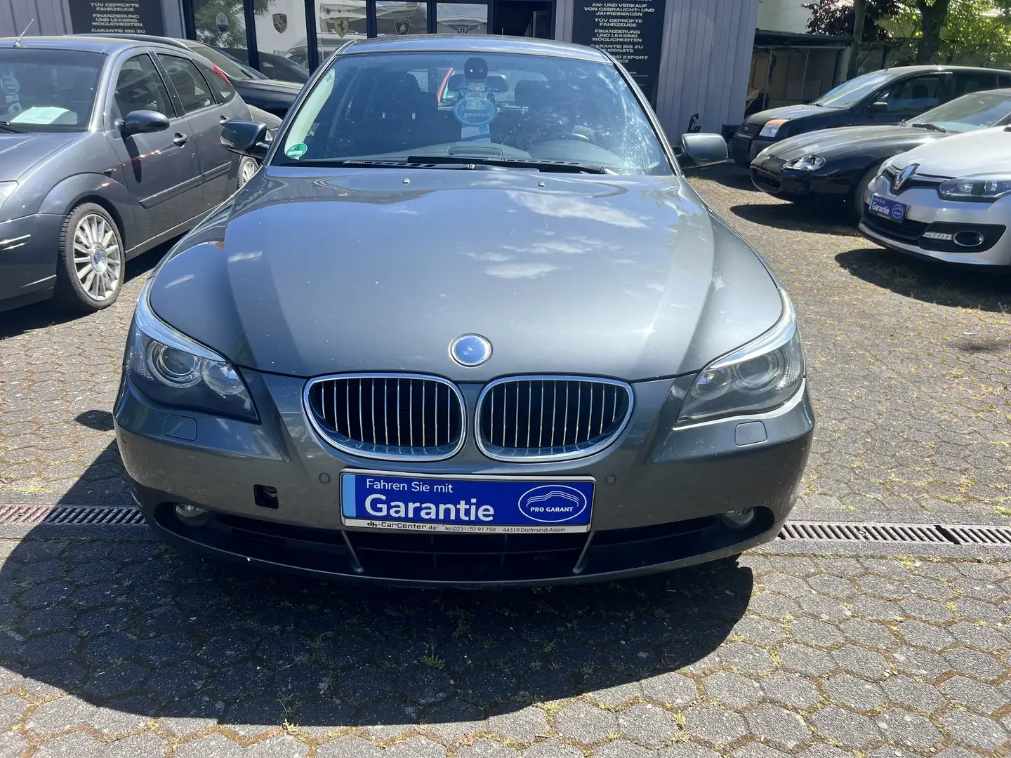BMW 525 525D/3 Hand/Xenon/Klima/PDC/E-Sitze/6 Gang/Tempom. Szürke - 1