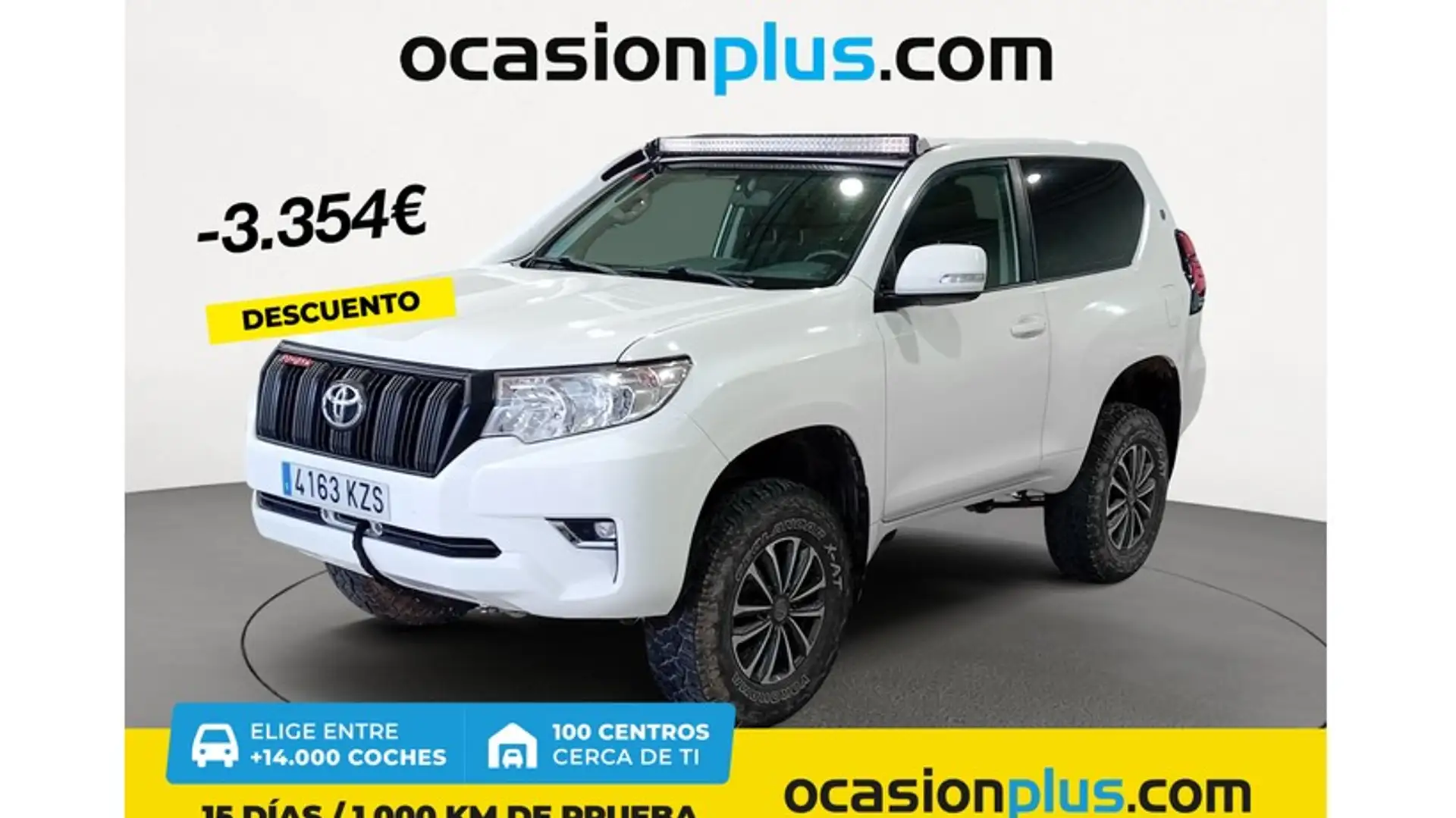Toyota Land Cruiser D-4D GX Blanc - 1
