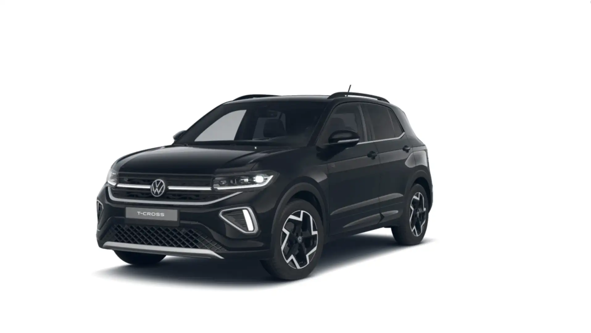 Volkswagen T-Cross 1.5 TSI R-Line 110kW Aut. Negro - 1
