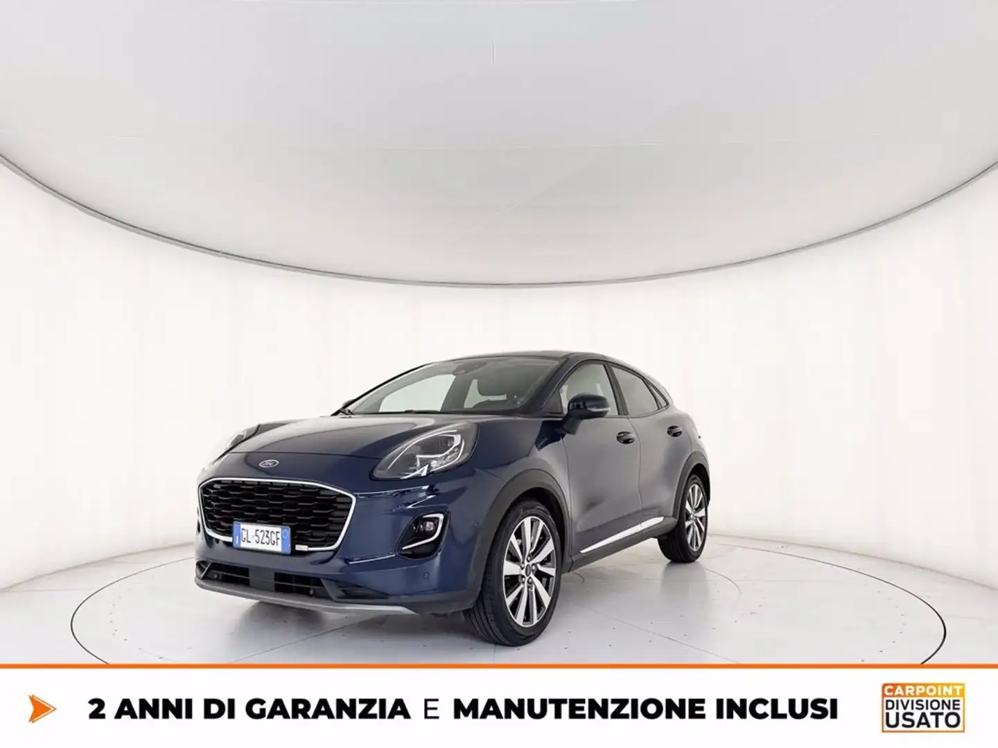 Ford Puma 1.0 ecoboost h titanium x s&s 125cv Bleu - 1