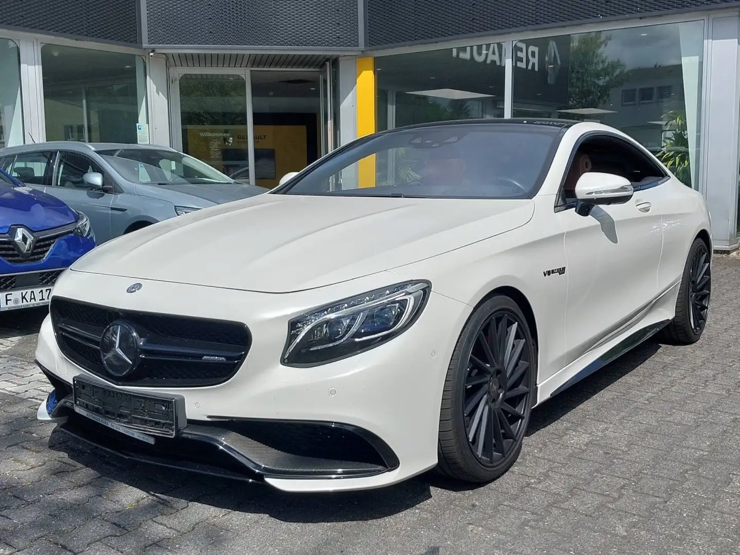 Mercedes-Benz S 63 AMG Coupe 4Matic HEADUP*LED*BURM*360*PANO Blanc - 1