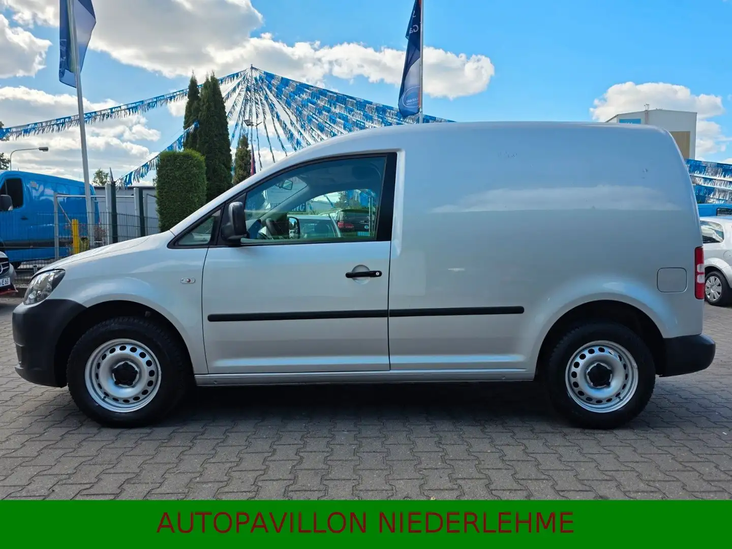 Volkswagen Caddy Kasten*Klima*VW S-Heft*PDC*Allwetter*Radio Argent - 1
