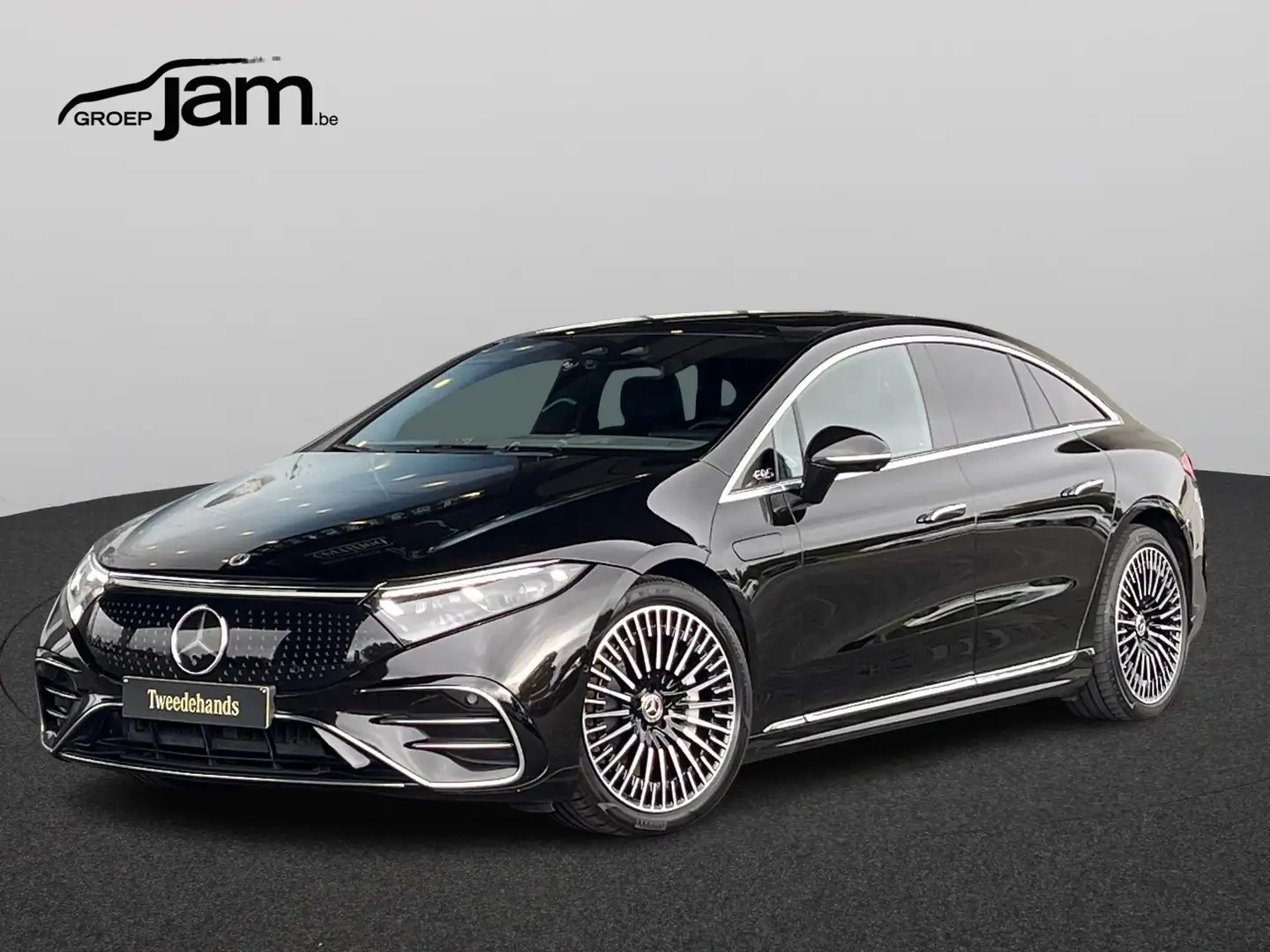 Mercedes-Benz EQS 450+ AMG Line Negru - 1