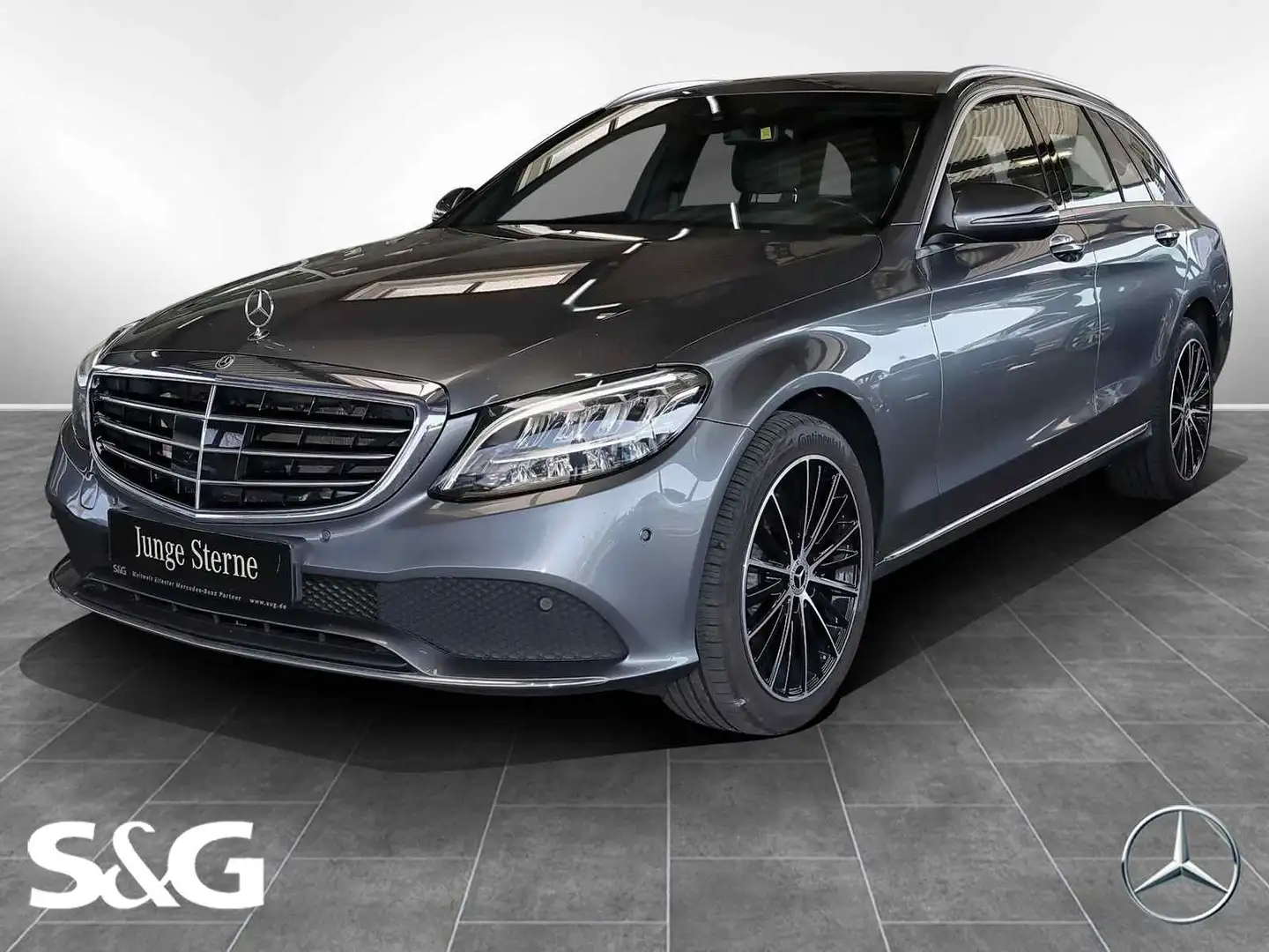 Mercedes-Benz C 300 d 4M T EXCLUSIVE COMAND+Distro+HUD+LED+18 Grau - 1