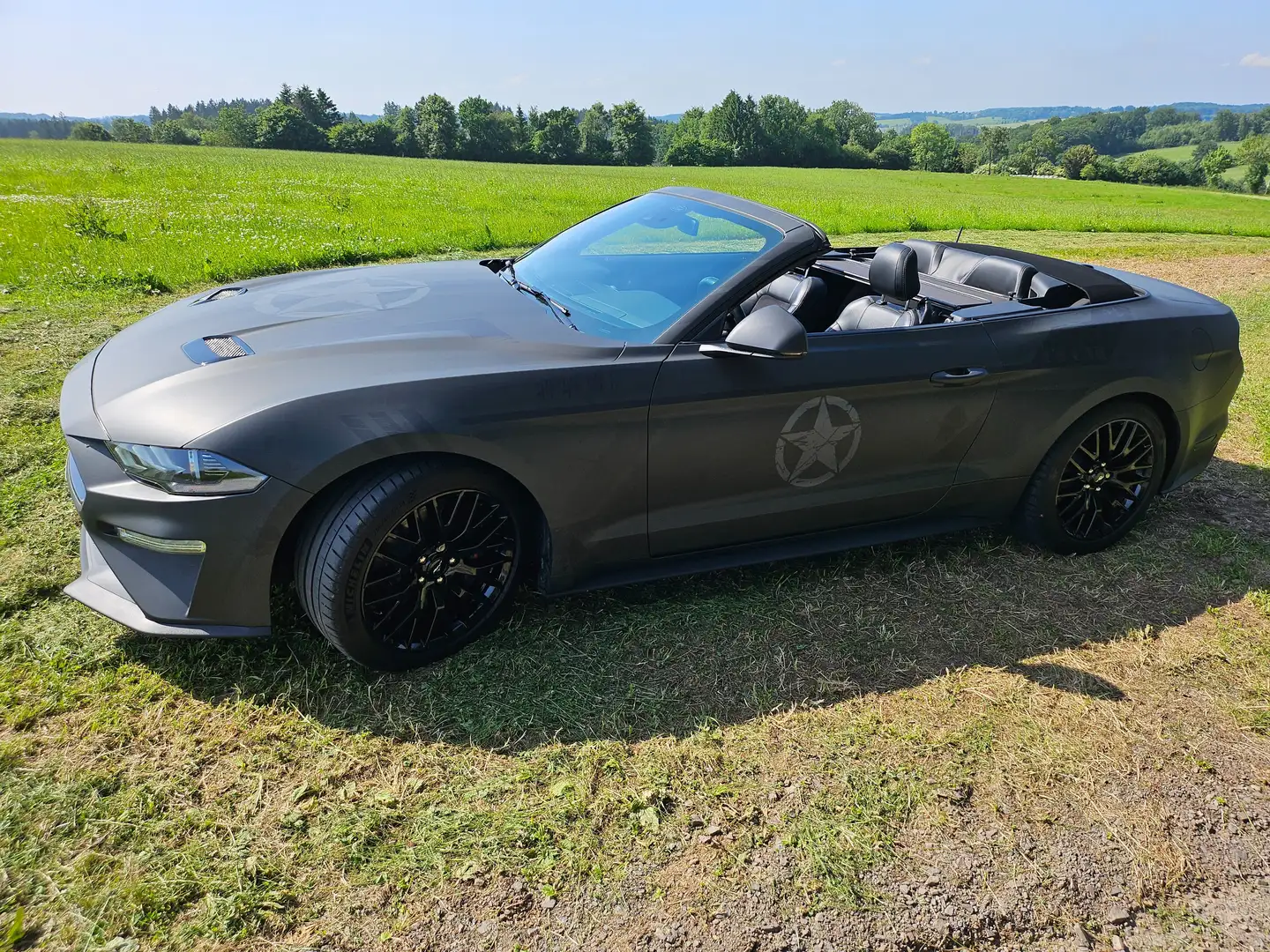 Ford Mustang MagneRide, Deutsches Fahrzeug, Alcantara Schwarz - 2
