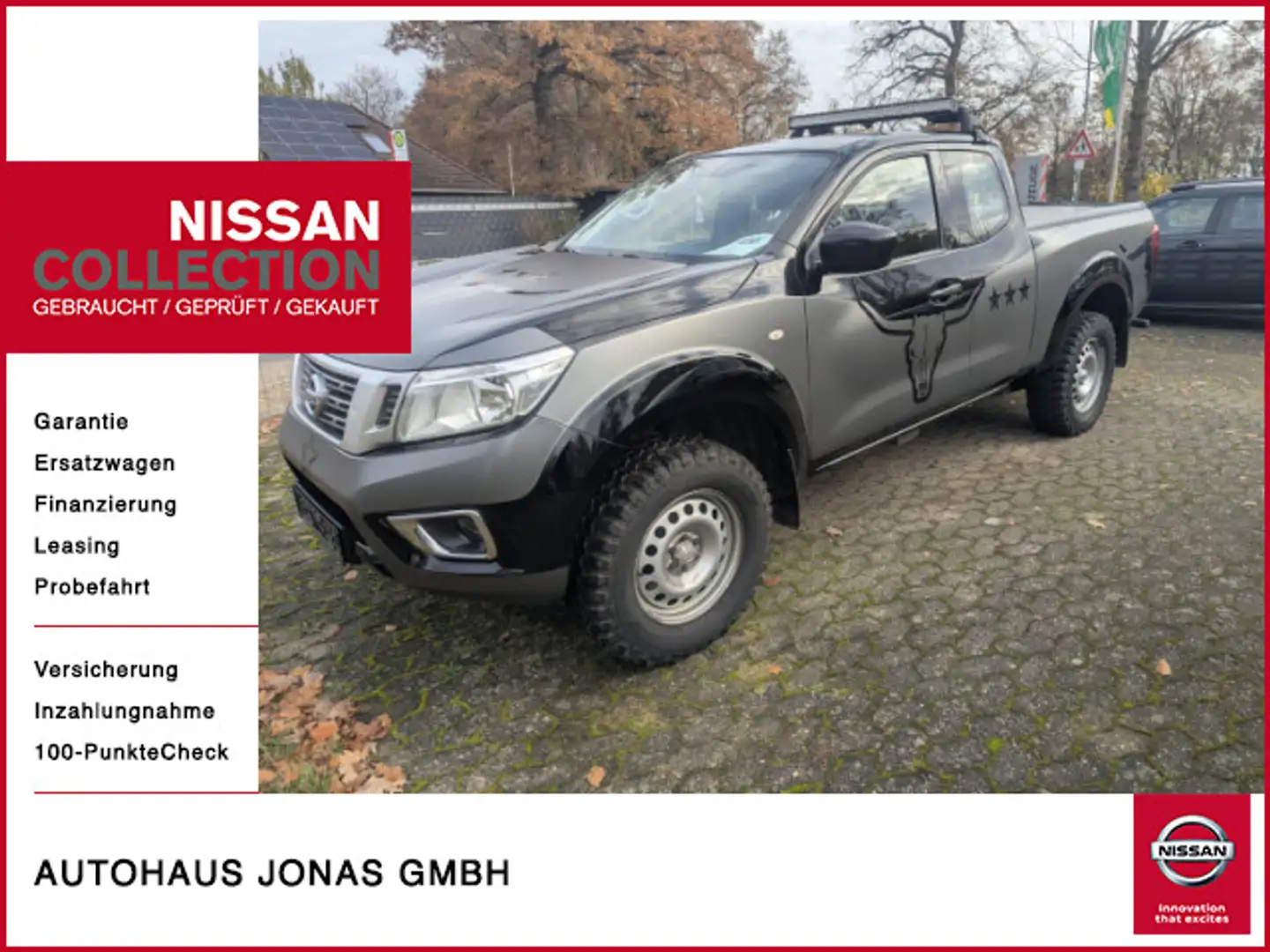 Nissan Navara NP300 Visia King Cab 4x4 Schwarz - 1