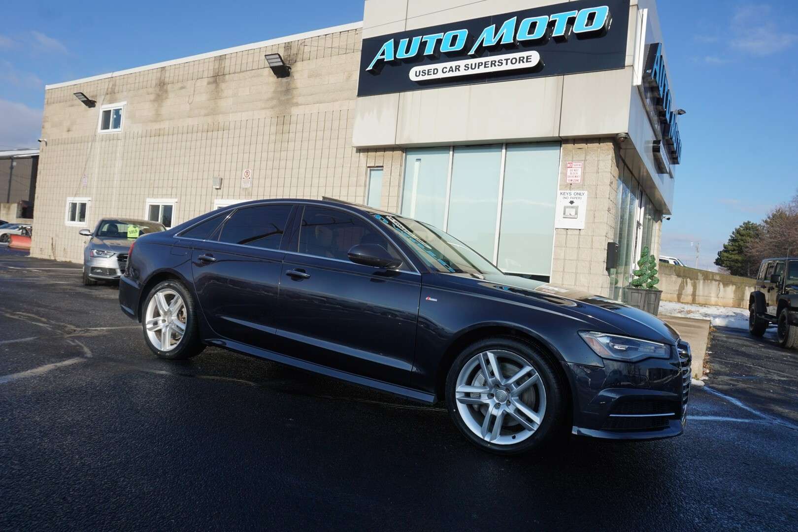 2016 Audi A6 TECH S-LINE AWD CERTIFIED NAV BLUETOOTH LEATHER HE thumb 9