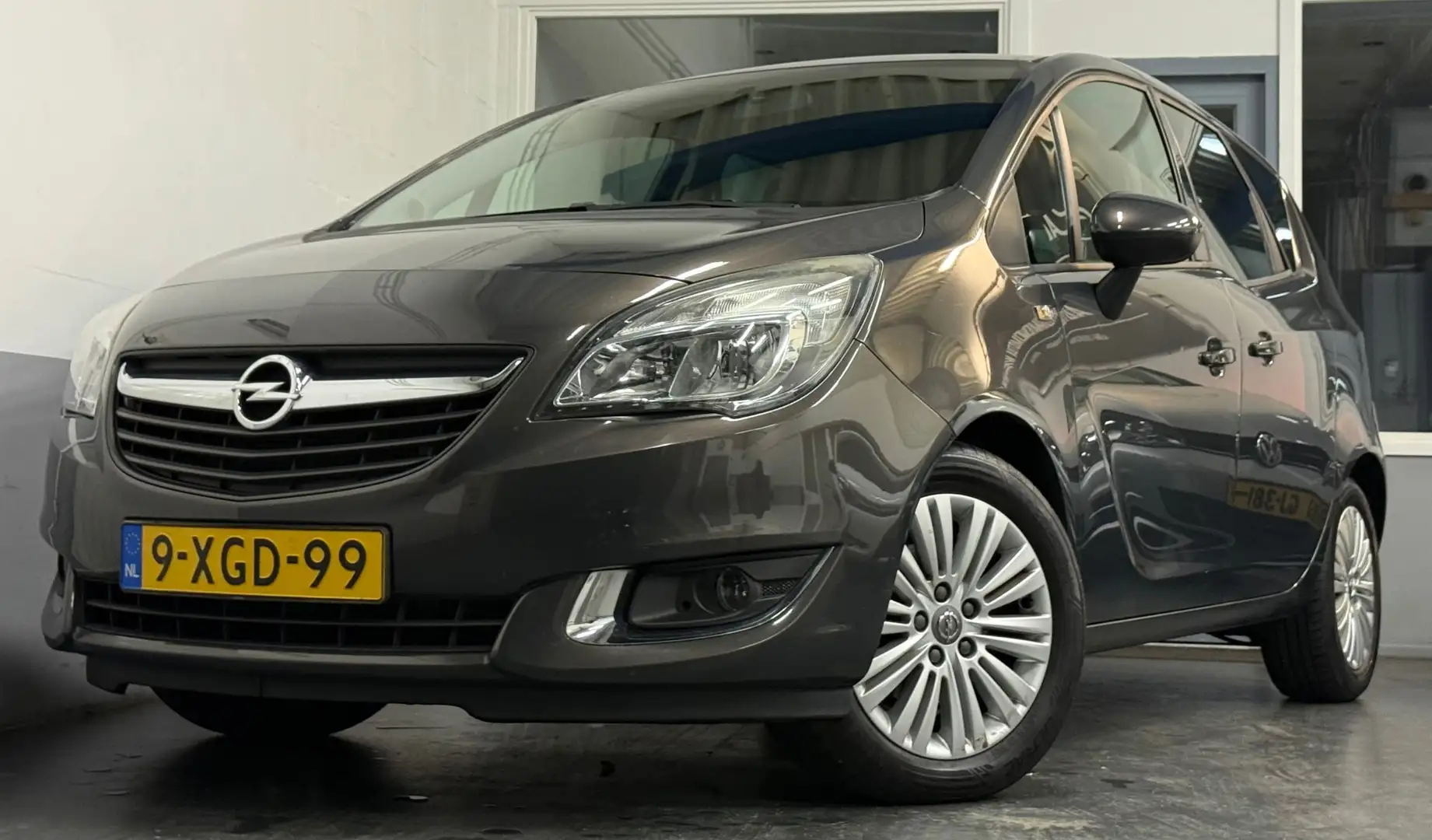 Opel Meriva 1.4 Turbo Design Edition|NAP|APK07-26|2eEig|Perfec Grijs - 1