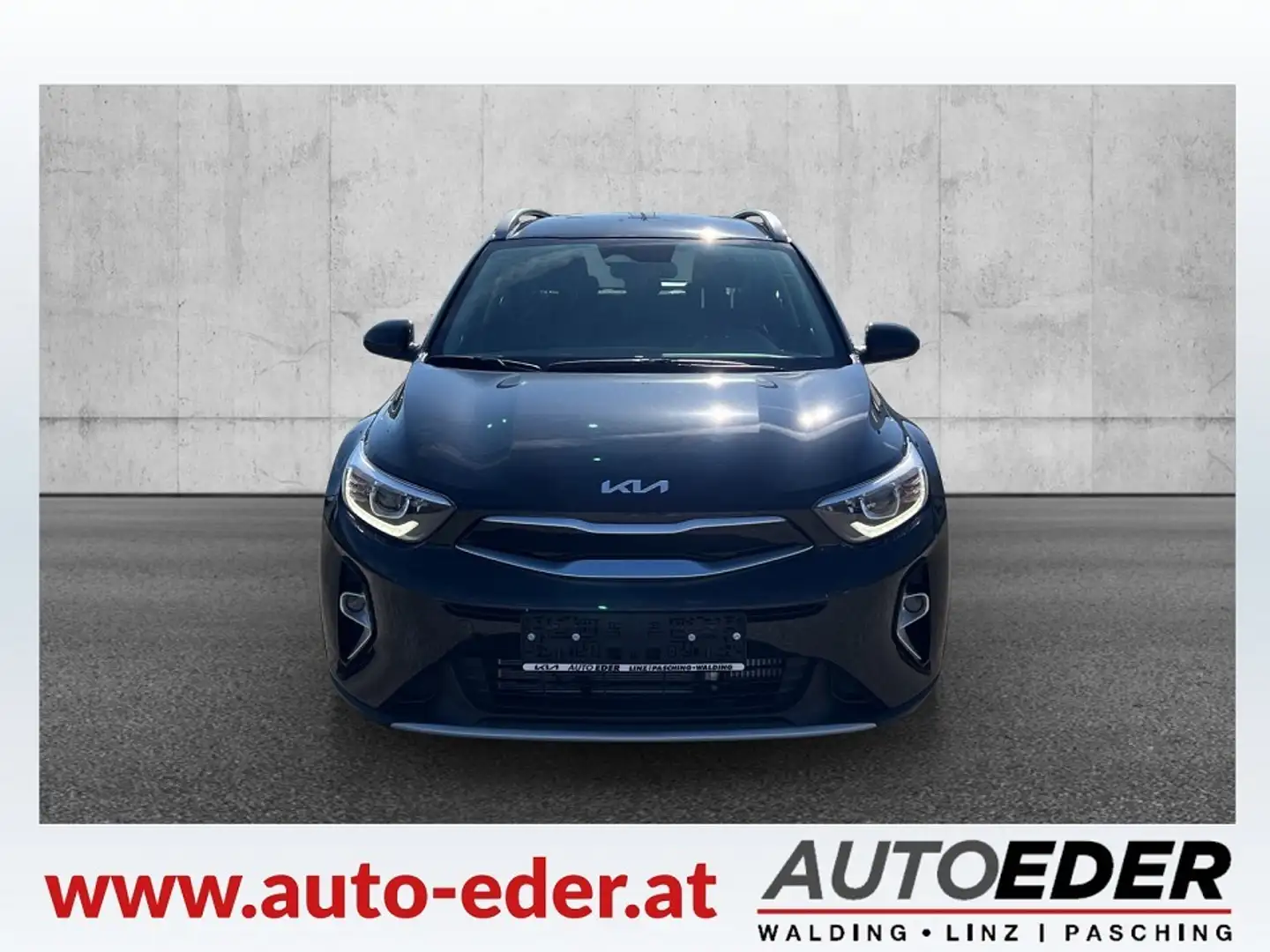 Kia Stonic 1,0 TGDI GPF ISG Silber Schwarz - 2