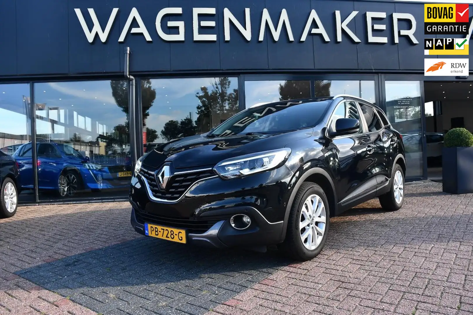 Renault Kadjar 1.2 TCe Intens Clima|Cruise|NAVI|Camera|Trekhaak Zwart - 1