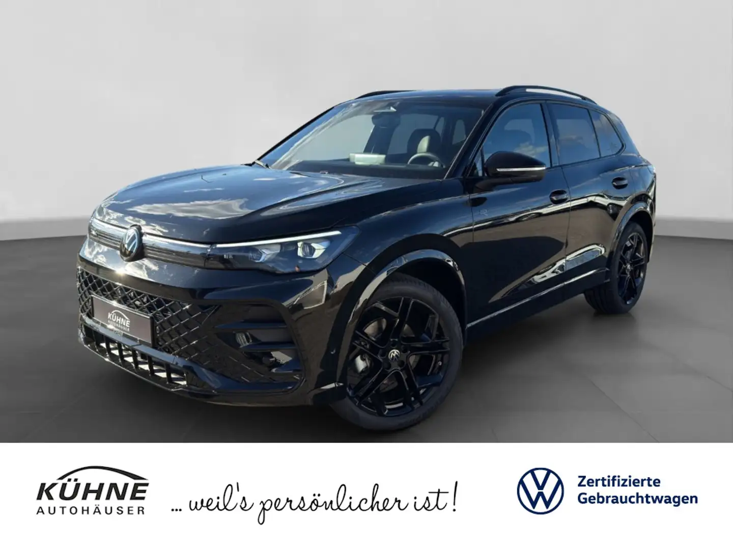Volkswagen Tiguan R-Line Black Style 1.5 eTSI DSG | AHK ACC Schwarz - 1
