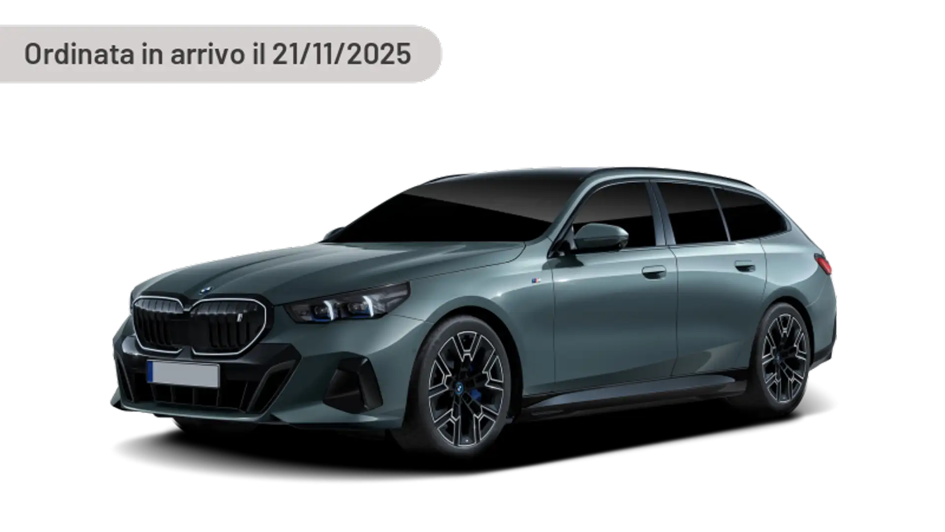 BMW i5 M60 Touring Msport Pro Argento - 2
