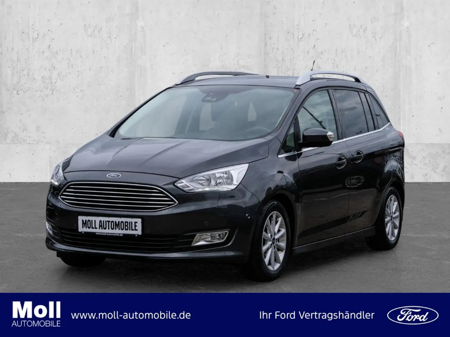 Ford C-Max Grand Titanium 1.5 EcoBoost 7-Sitzer Navi Apple Ca Grau - 1