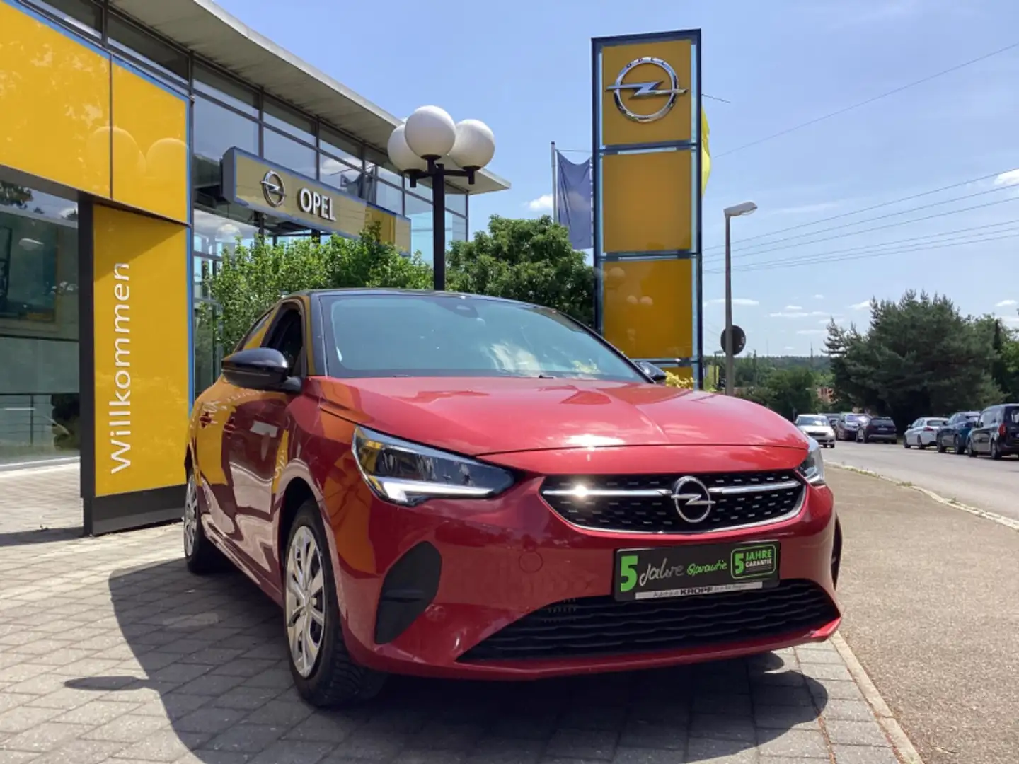 Opel Corsa F 1.2 Turbo Elegance Navi / Kamera Rot - 2