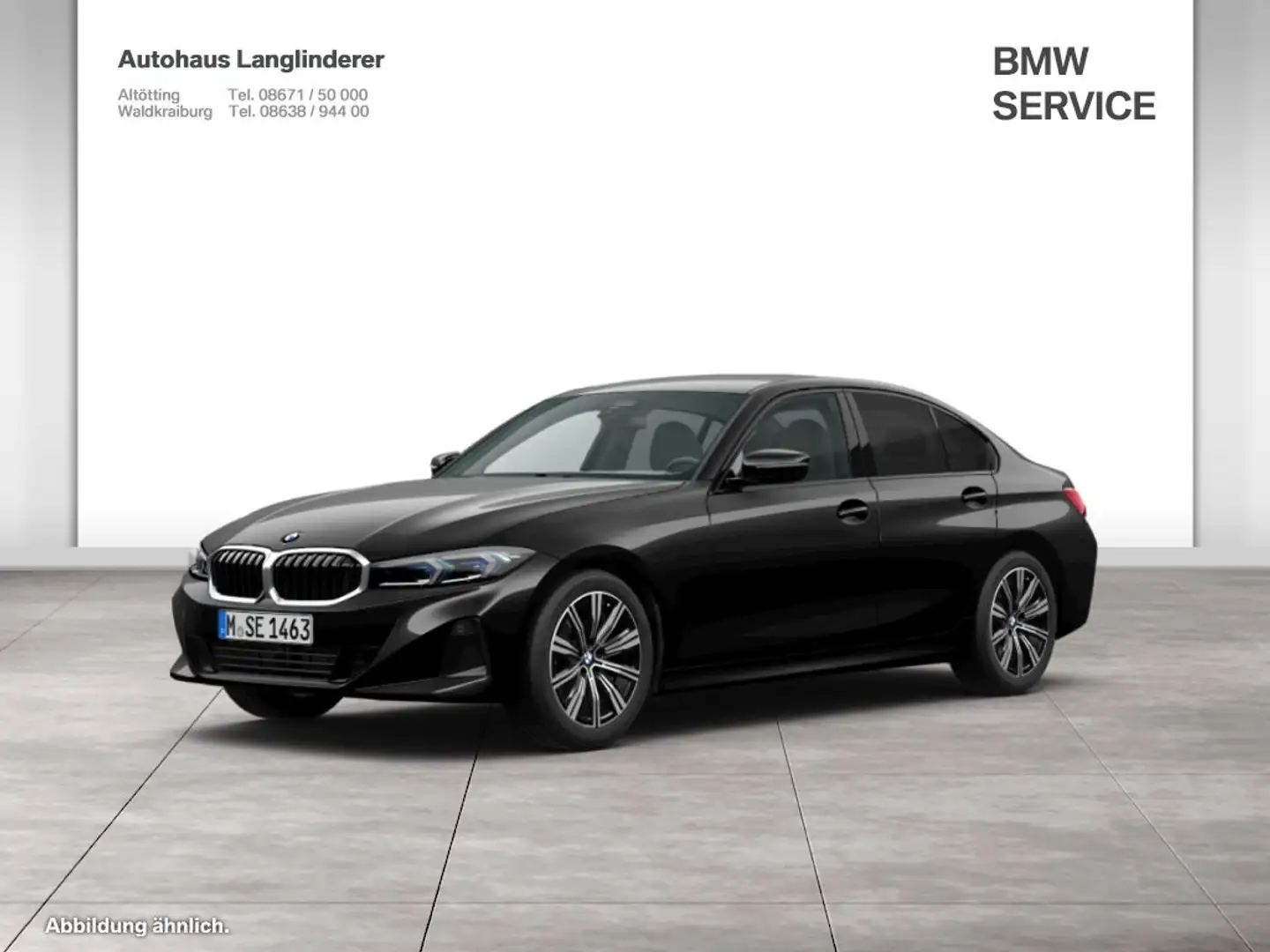 BMW 320 i xDrive Limousine NP 64.289,- adp.LED h/k Schwarz - 1