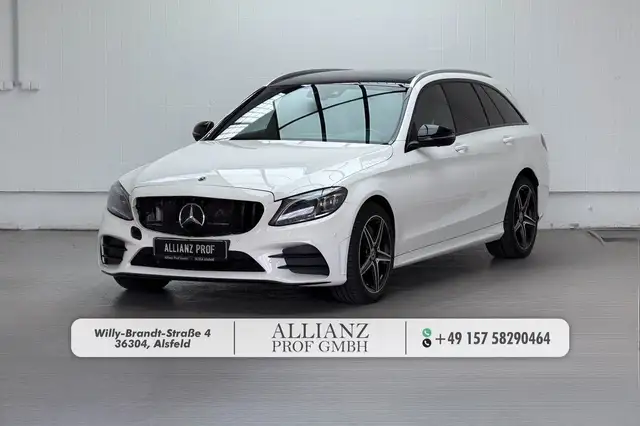 Mercedes-Benz C 400 4Matic AMG Line Burmester Pano 360° UNFALL