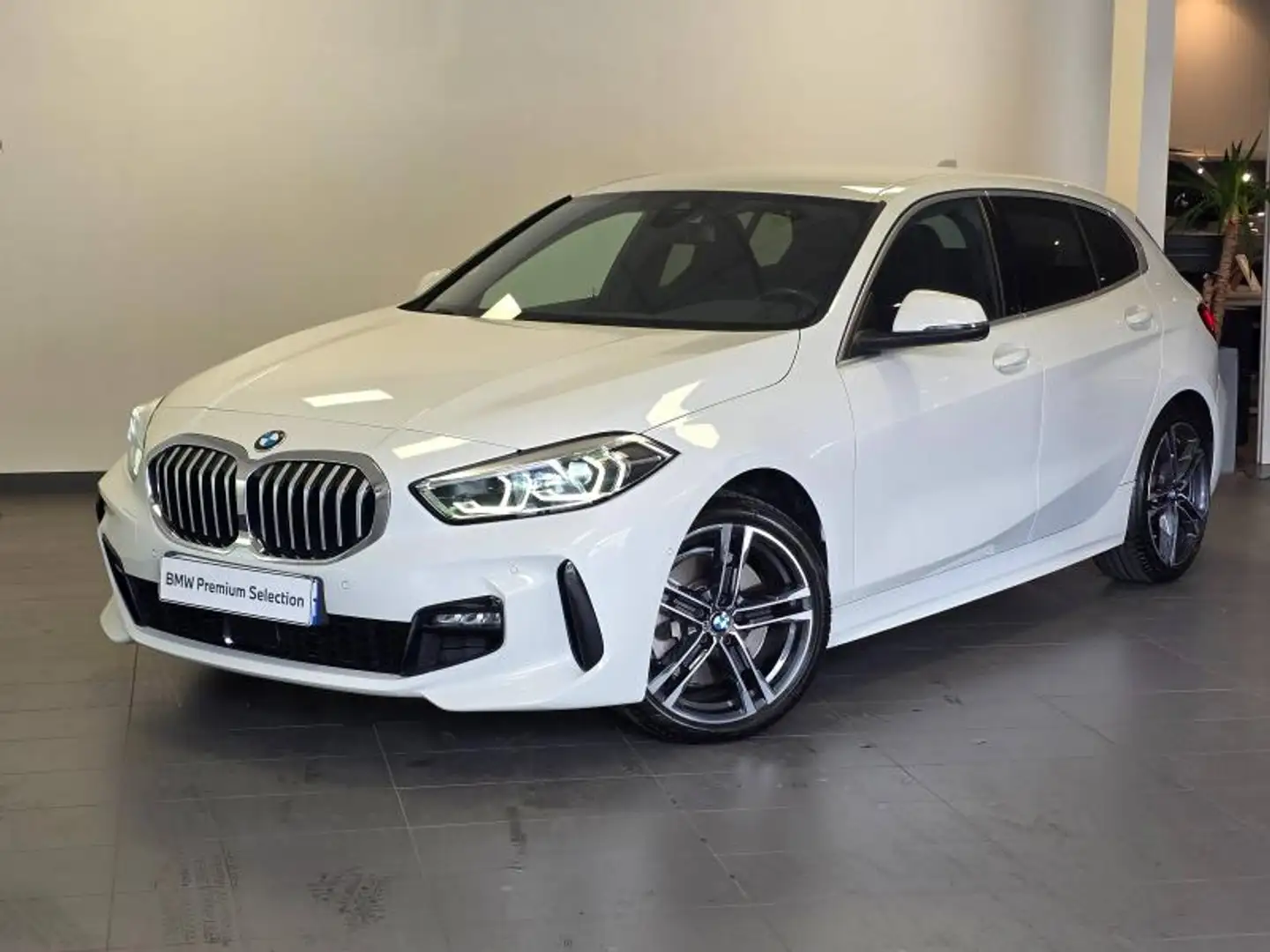 BMW 120 120iA 178ch M Sport DKG7 9cv Blanc - 1