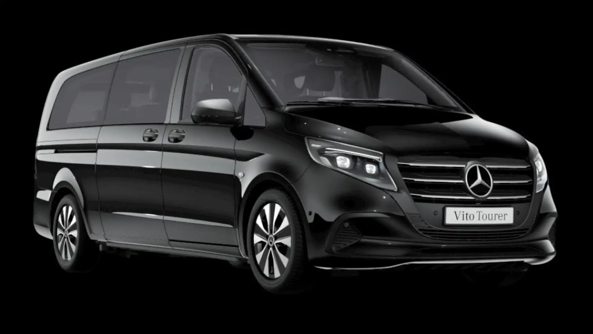 Mercedes-Benz Vito Vito Tourer SELECT 114 CDI Extralong Negro - 2