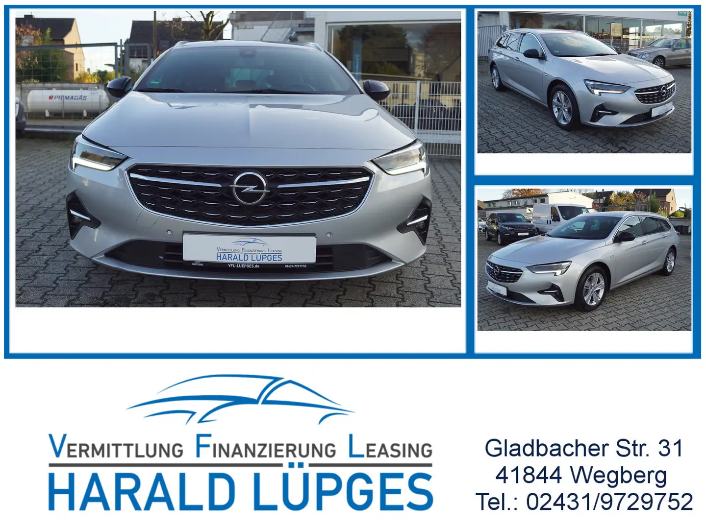 Opel Insignia Elegance, RFK, Navi, LED, Sportsitze Silber - 1