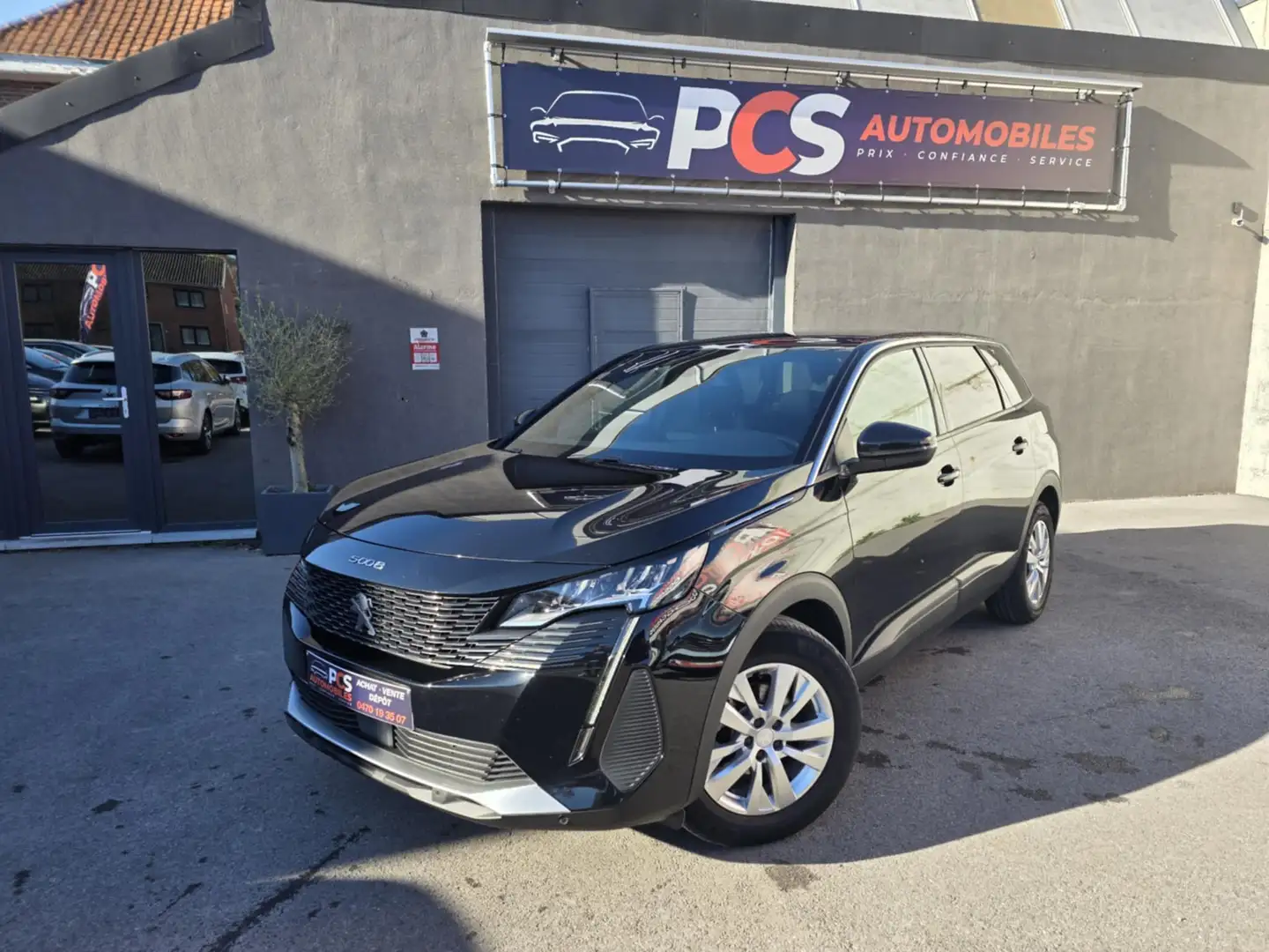 Peugeot 5008 1.5 HDI BOÎTE AUTO*CAMERA*GPS*FULL LED*... Noir - 1