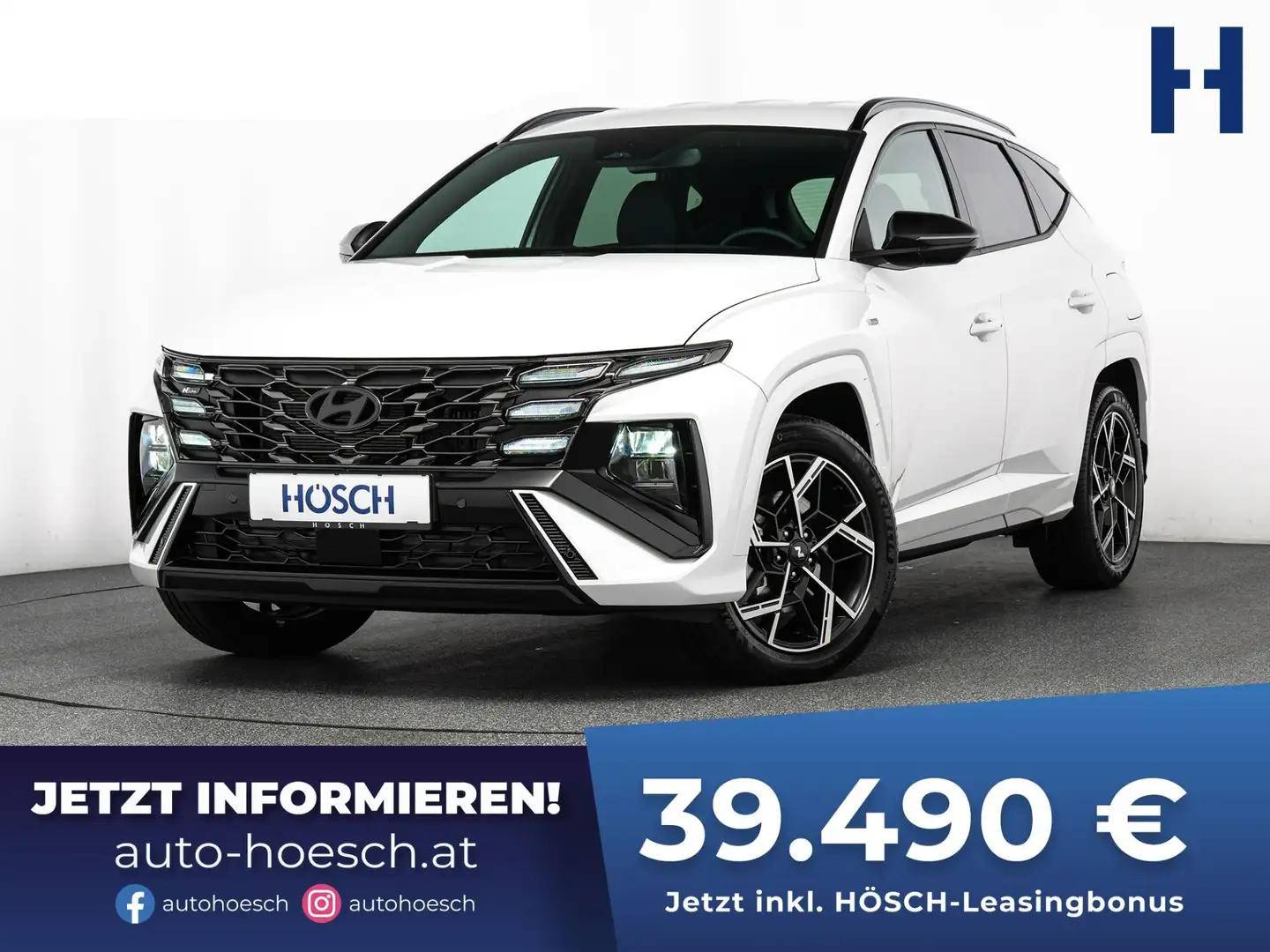 Hyundai TUCSON N-Line 1.6 T-GDI PHEV 4WD SPORTSITZE 19 ZOLL LED++ Weiß - 1
