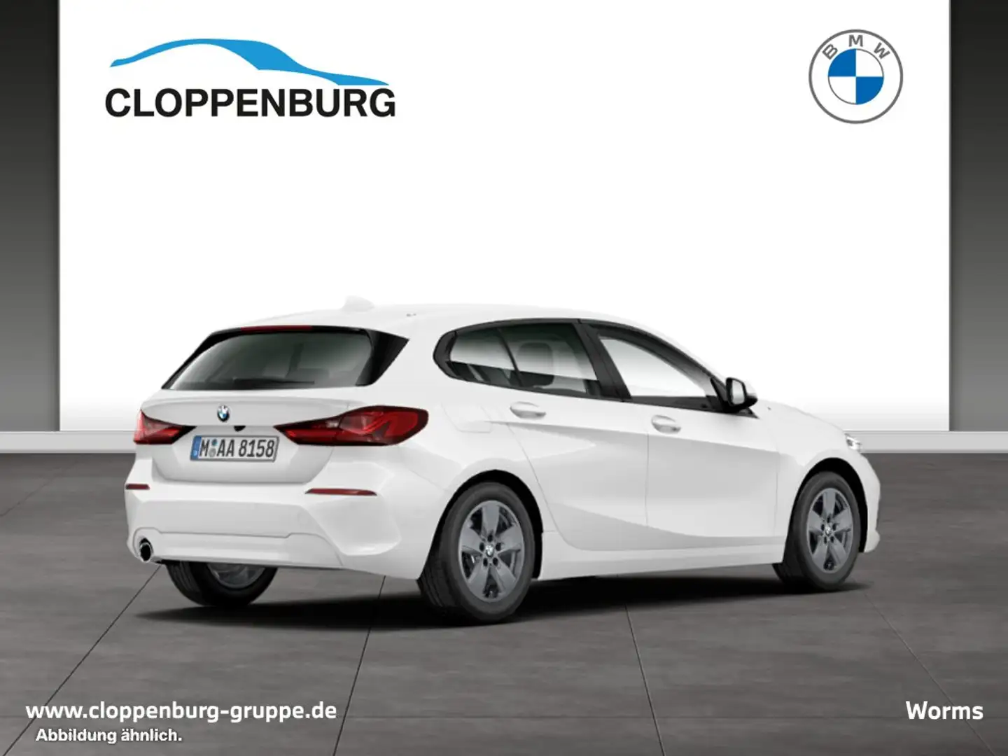 BMW 118 i Advantage Paket Navi+ACC+SHZ+HiFi+Spurass. Bianco - 2