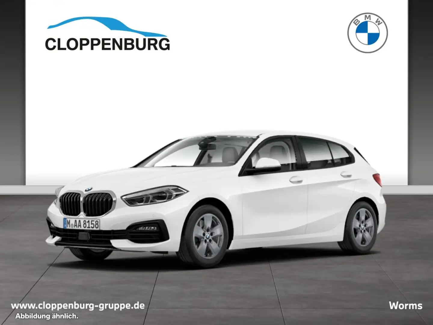BMW 118 i Advantage Paket Navi+ACC+SHZ+HiFi+Spurass. Bianco - 1
