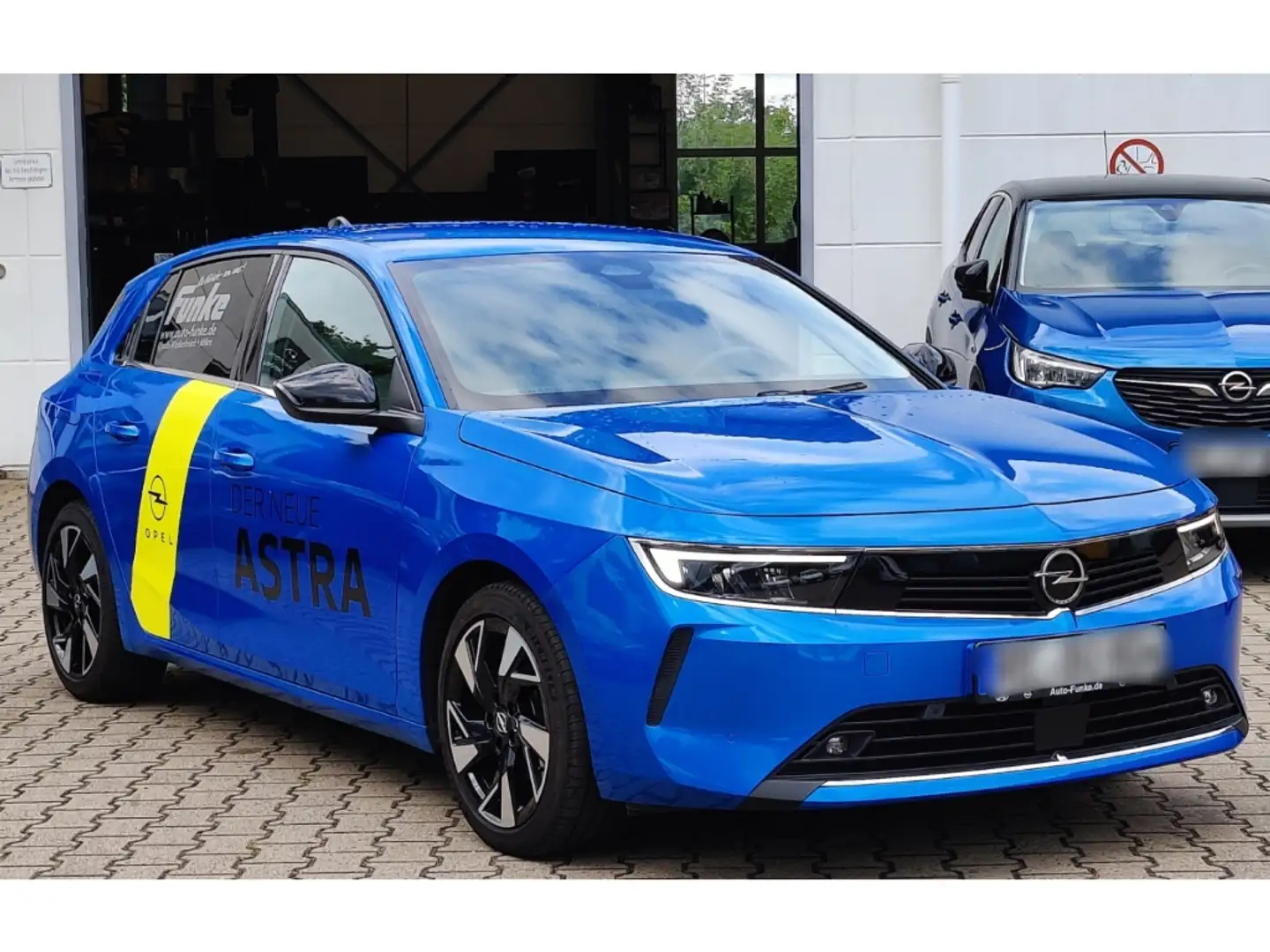 Opel Astra 1.2 Turbo Elegance (EURO 6d) Navi LED ACC Apple Ca Azul - 1
