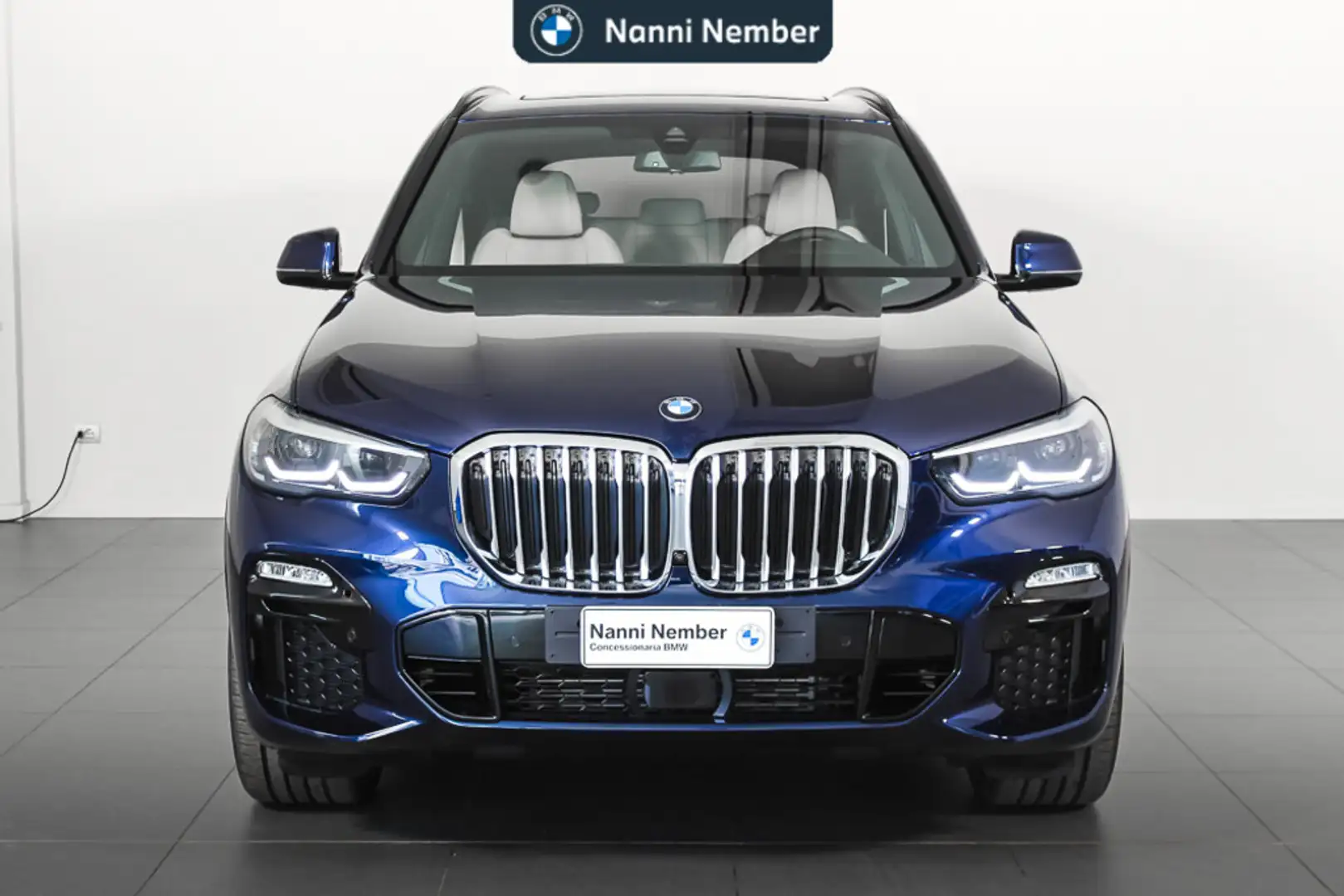 BMW X5 xDrive45e Msport Bleu - 1