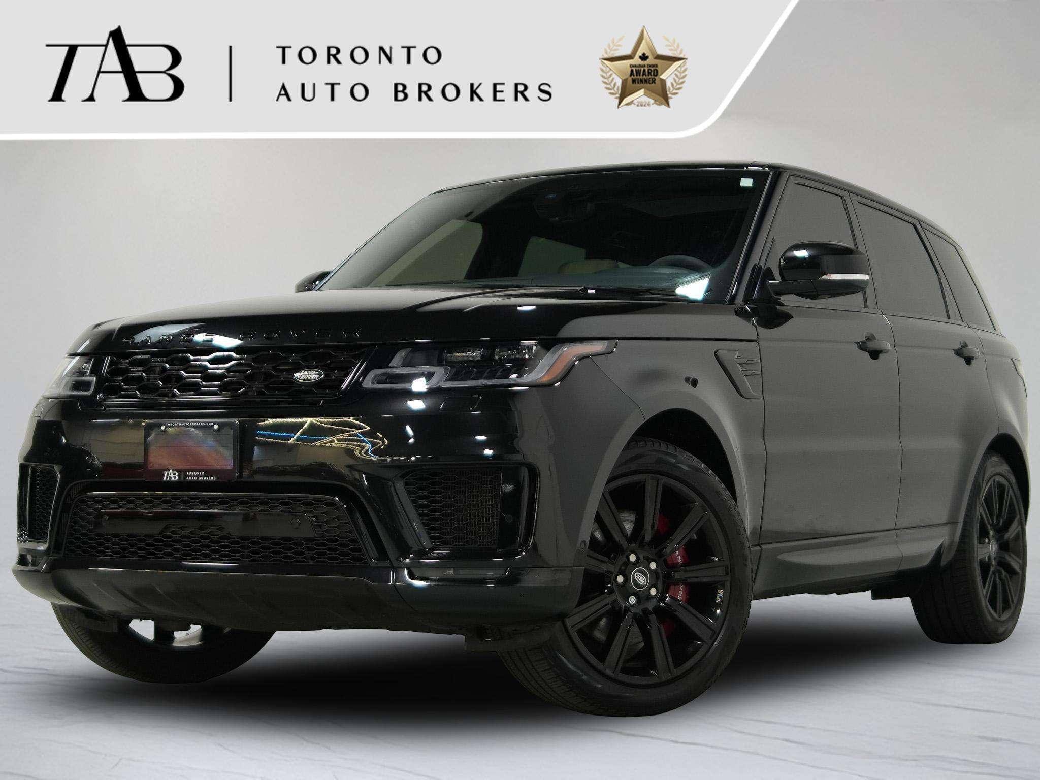 Black 2022 Land Rover Range Rover Sport SUV / Crossover All-Wheel Drive Automatic