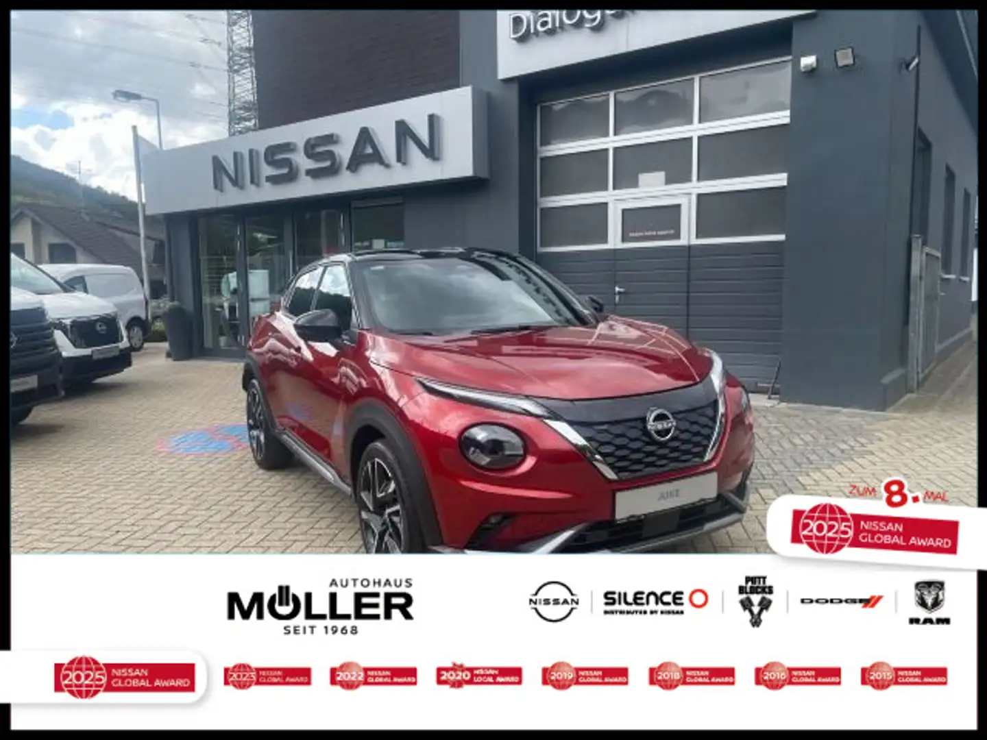 Nissan Juke 1.6 Hybrid N-Design TP Bose BFS Rot - 1